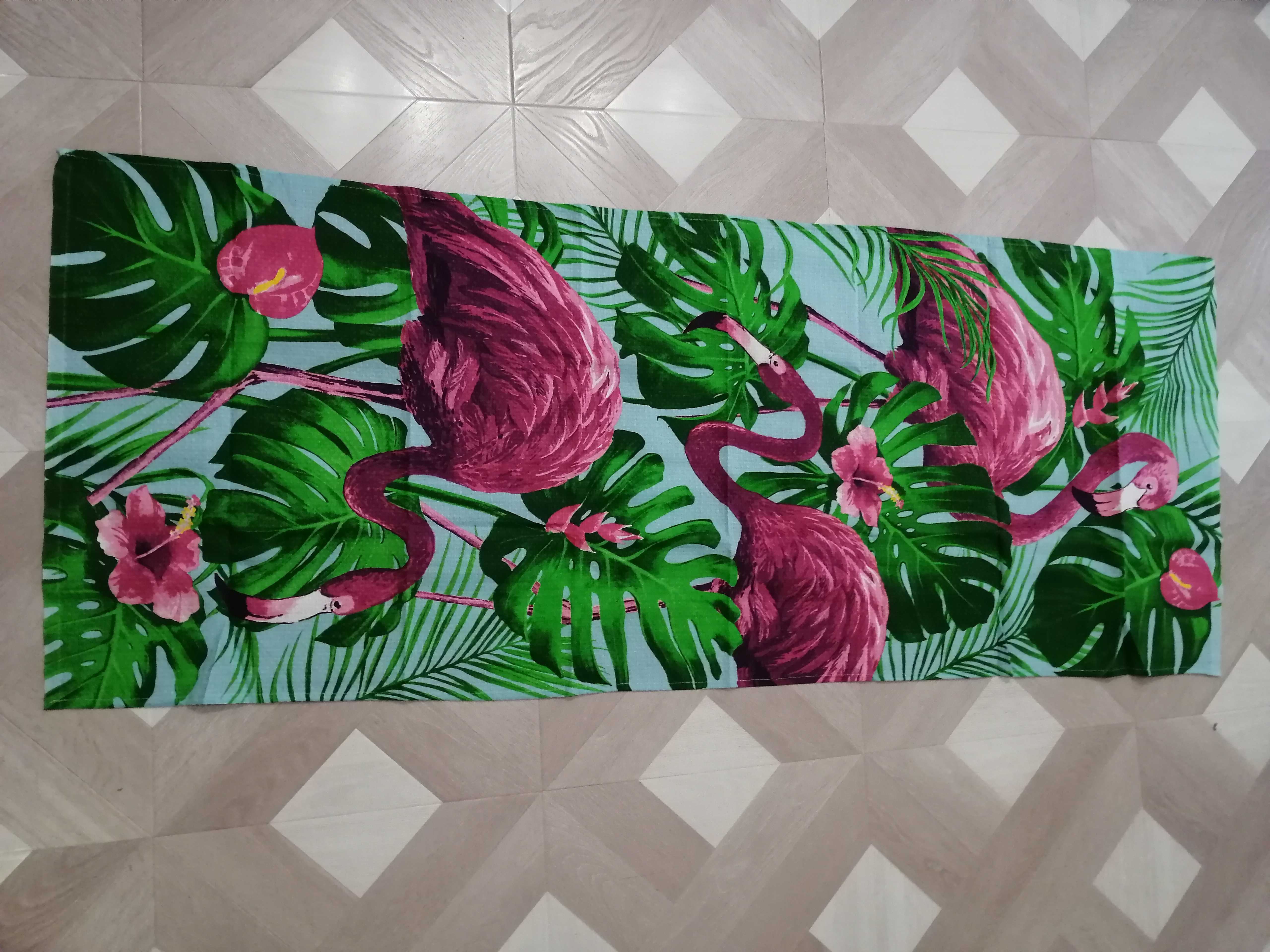 Фотография покупателя товара Полотенце «Фламинго», 60 × 146 см, 160 г/м², хлопок 100 % - Фото 6