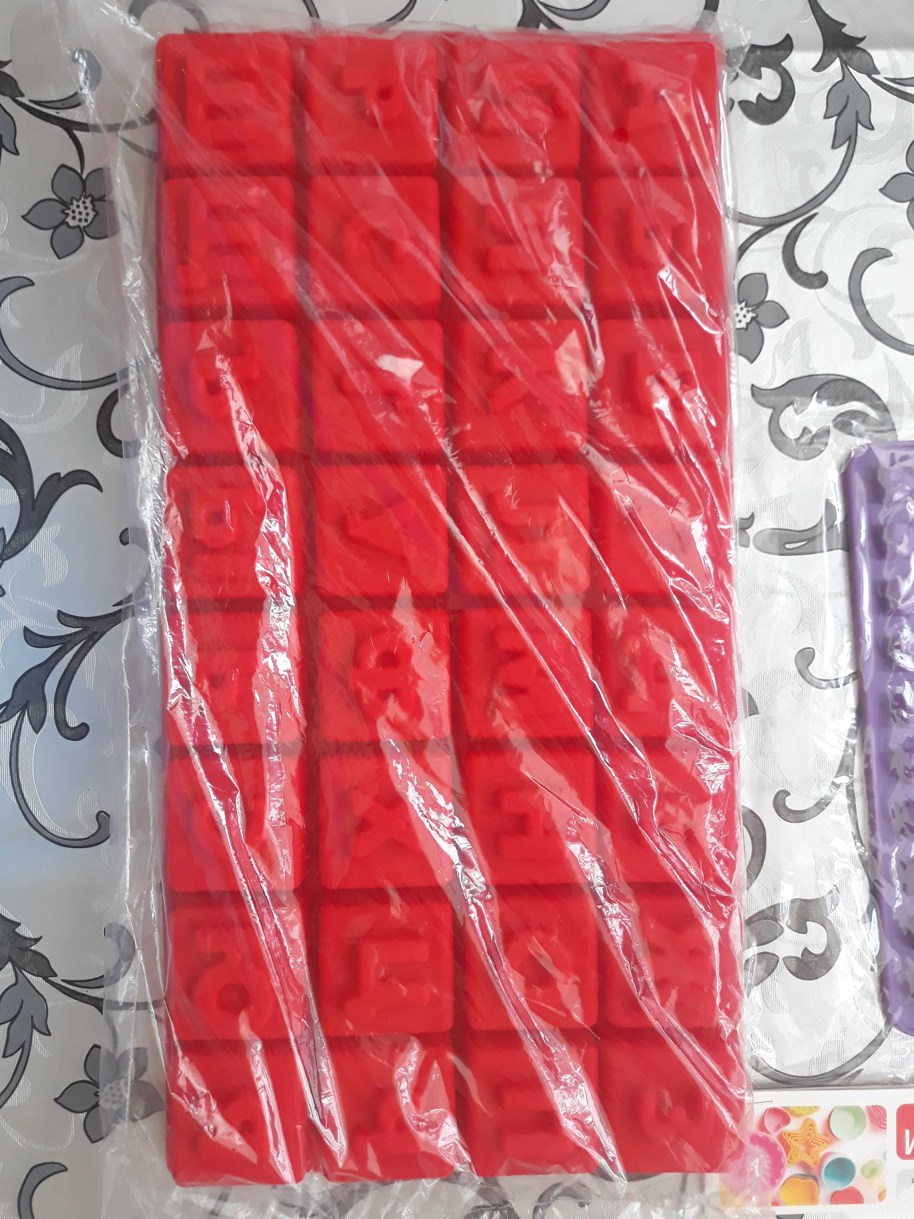 Фотография покупателя товара Форма для выпечки Доляна «Алфавит», силикон, 35×18 см, 32 ячейки (3,7×3,7×3 см), цвет МИКС - Фото 18