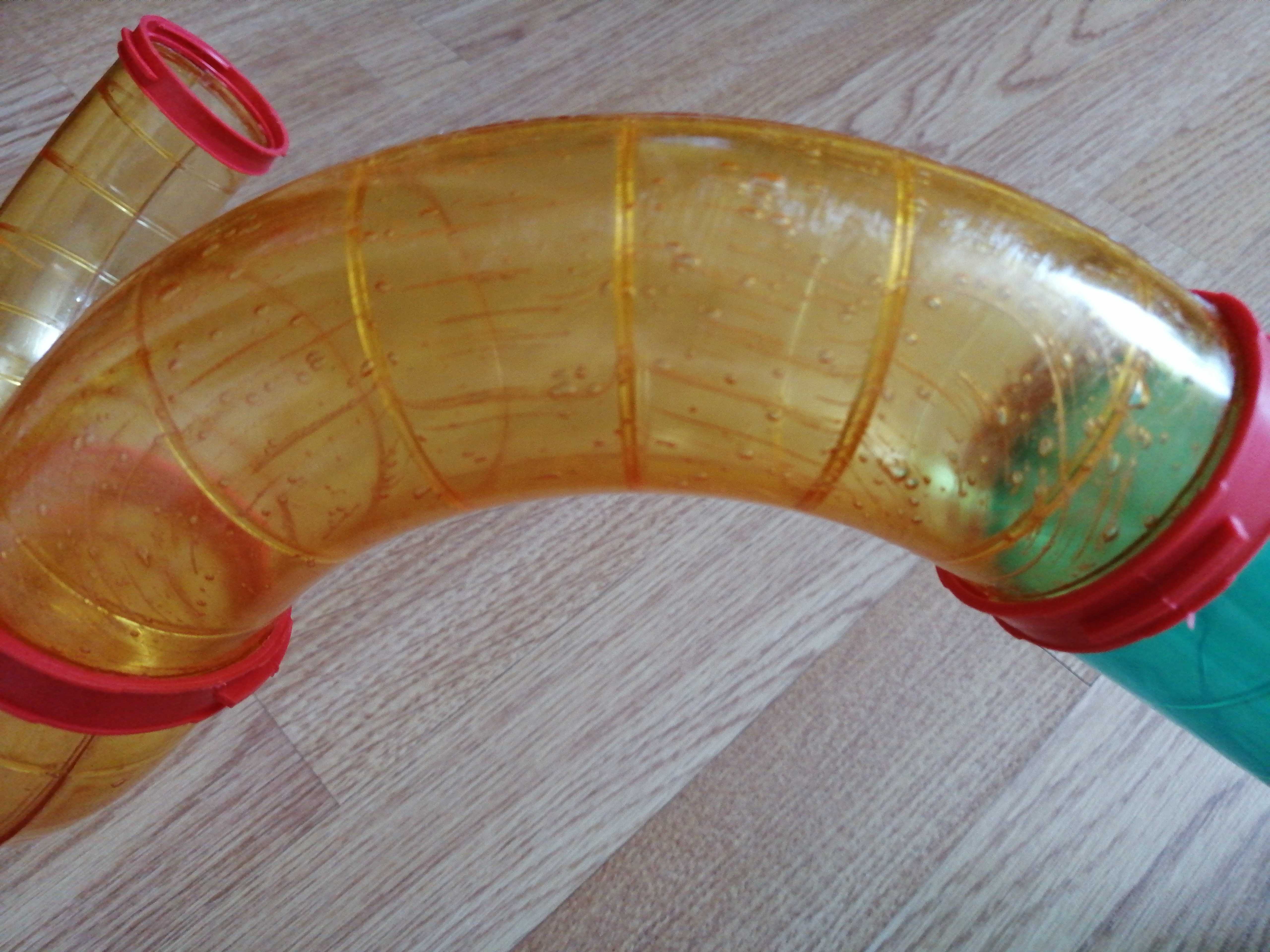 Фотография покупателя товара Лабиринт №7 с переходом и шаром 18 см (7 трубных элементов, диаметр 6 см), микс цветов - Фото 1