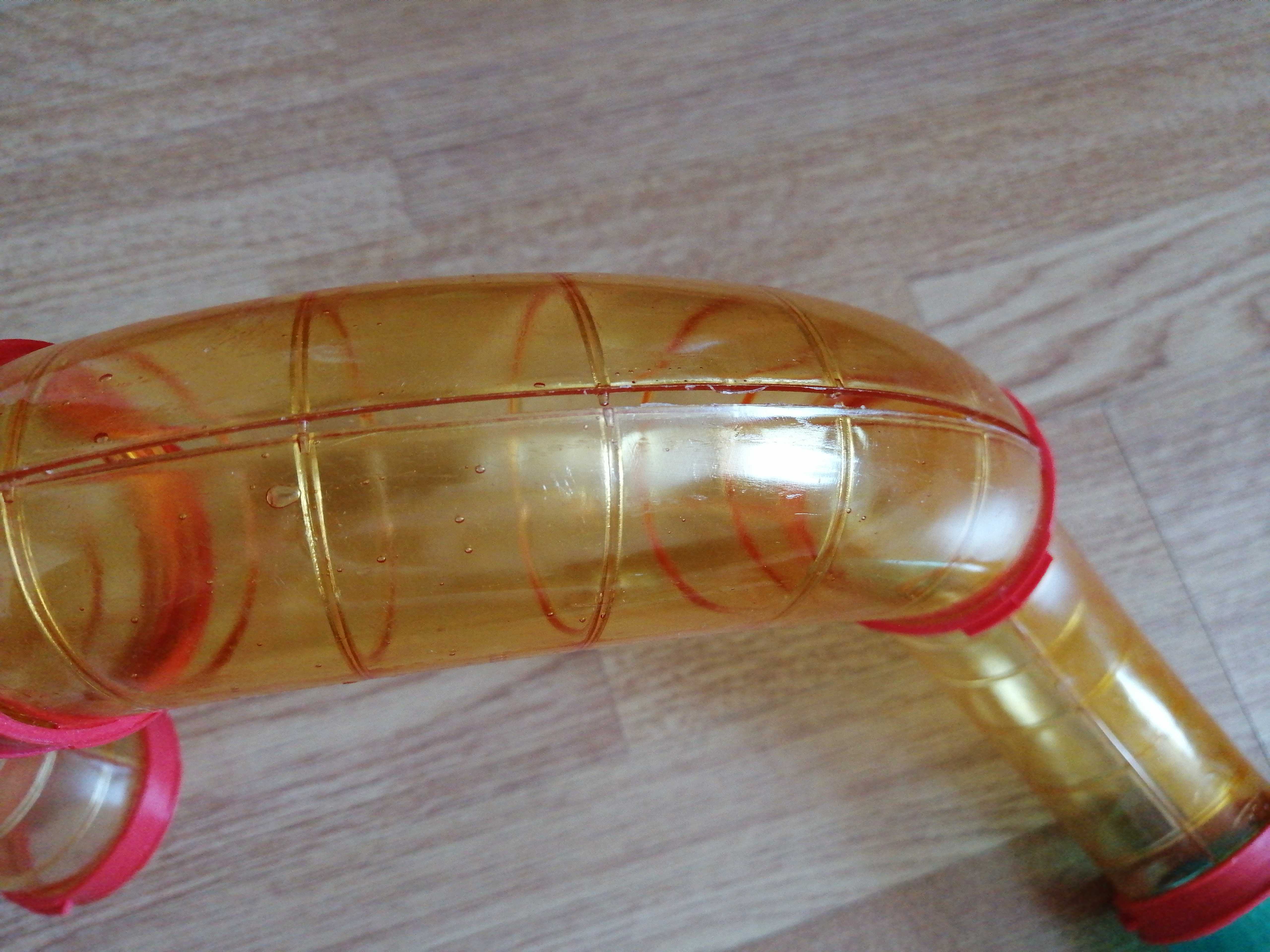 Фотография покупателя товара Лабиринт №7 с переходом и шаром 18 см (7 трубных элементов, диаметр 6 см), микс цветов - Фото 2