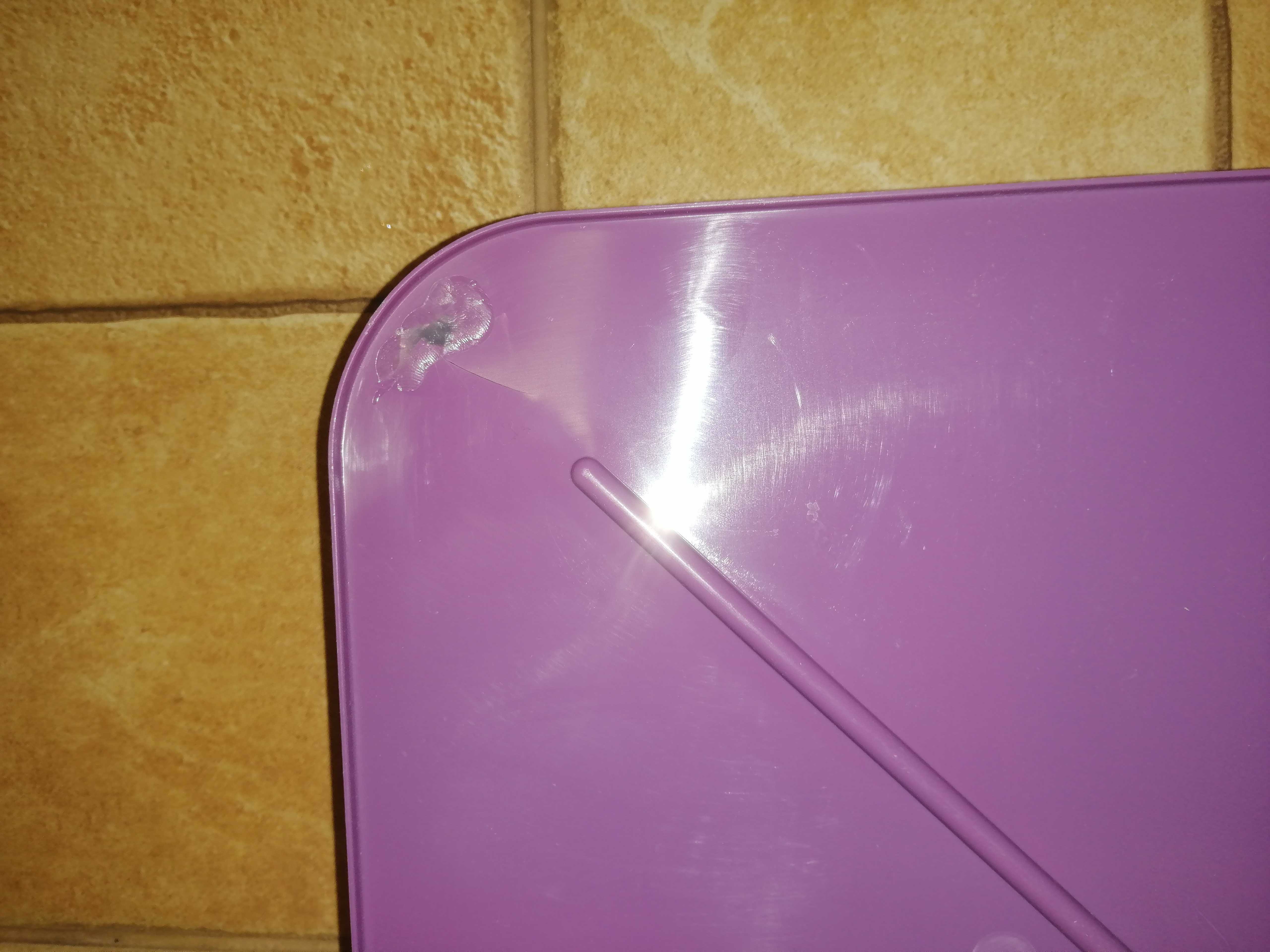 Фотография покупателя товара Набор: туалет+совок "Феликс" для кошек, 45 x 35 x 15 см, фиолетовый