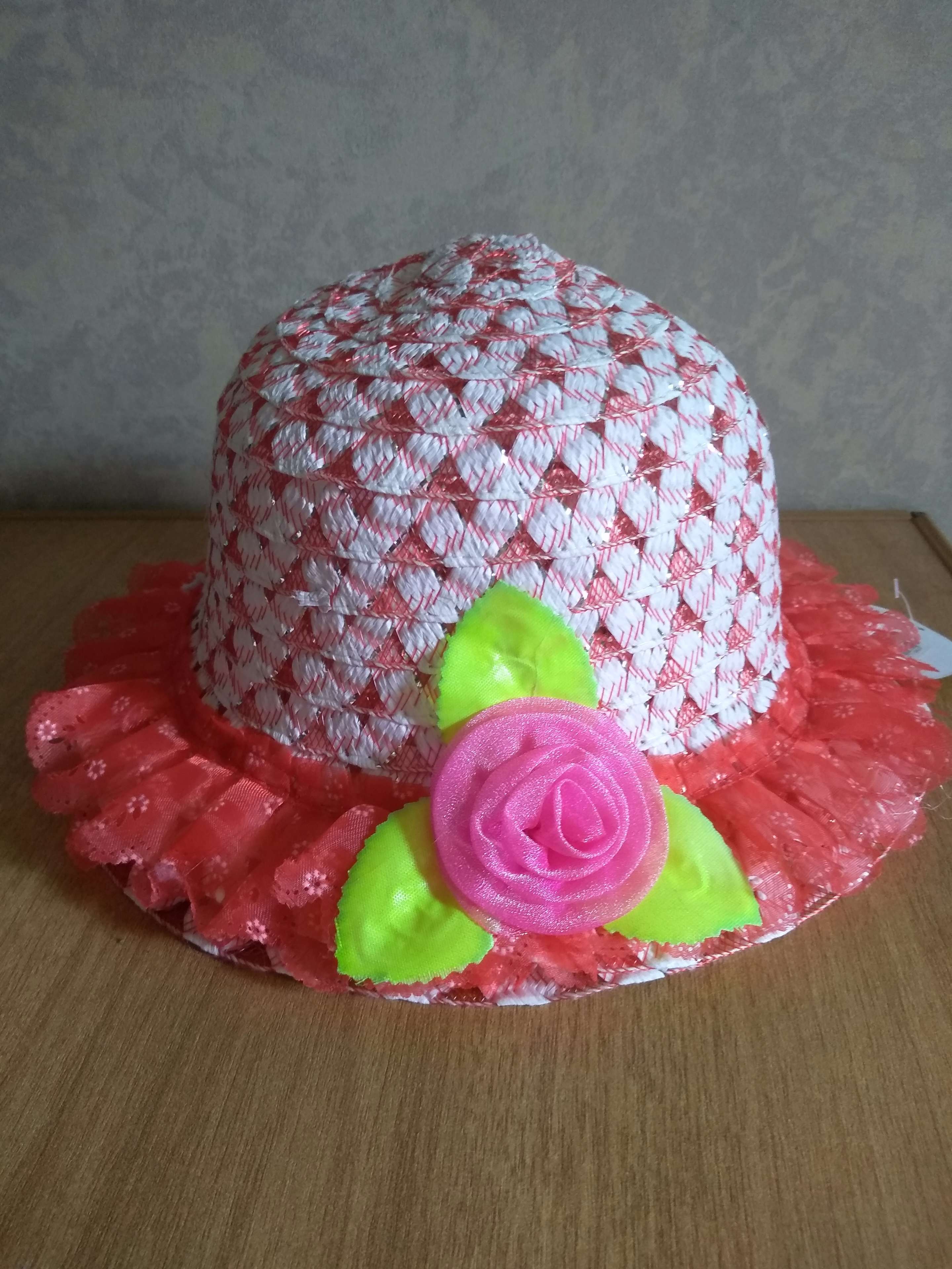 Фотография покупателя товара Набор сумочка и шляпка с цветочком, цвет светло-розовый, р-р 50-52 см, 3-5 лет - Фото 1