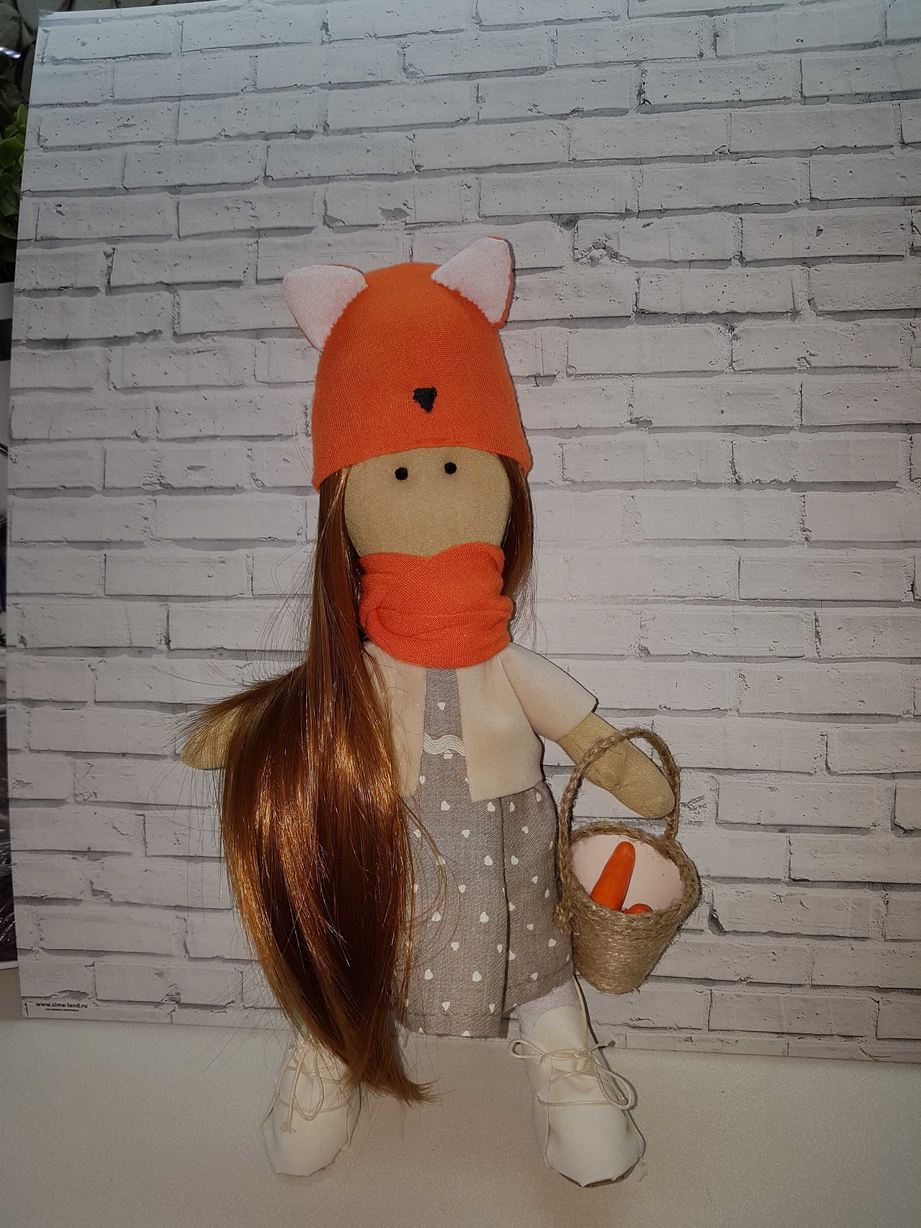 Фотография покупателя товара Набор для шитья. Интерьерная кукла «Алиса», 30 см - Фото 6