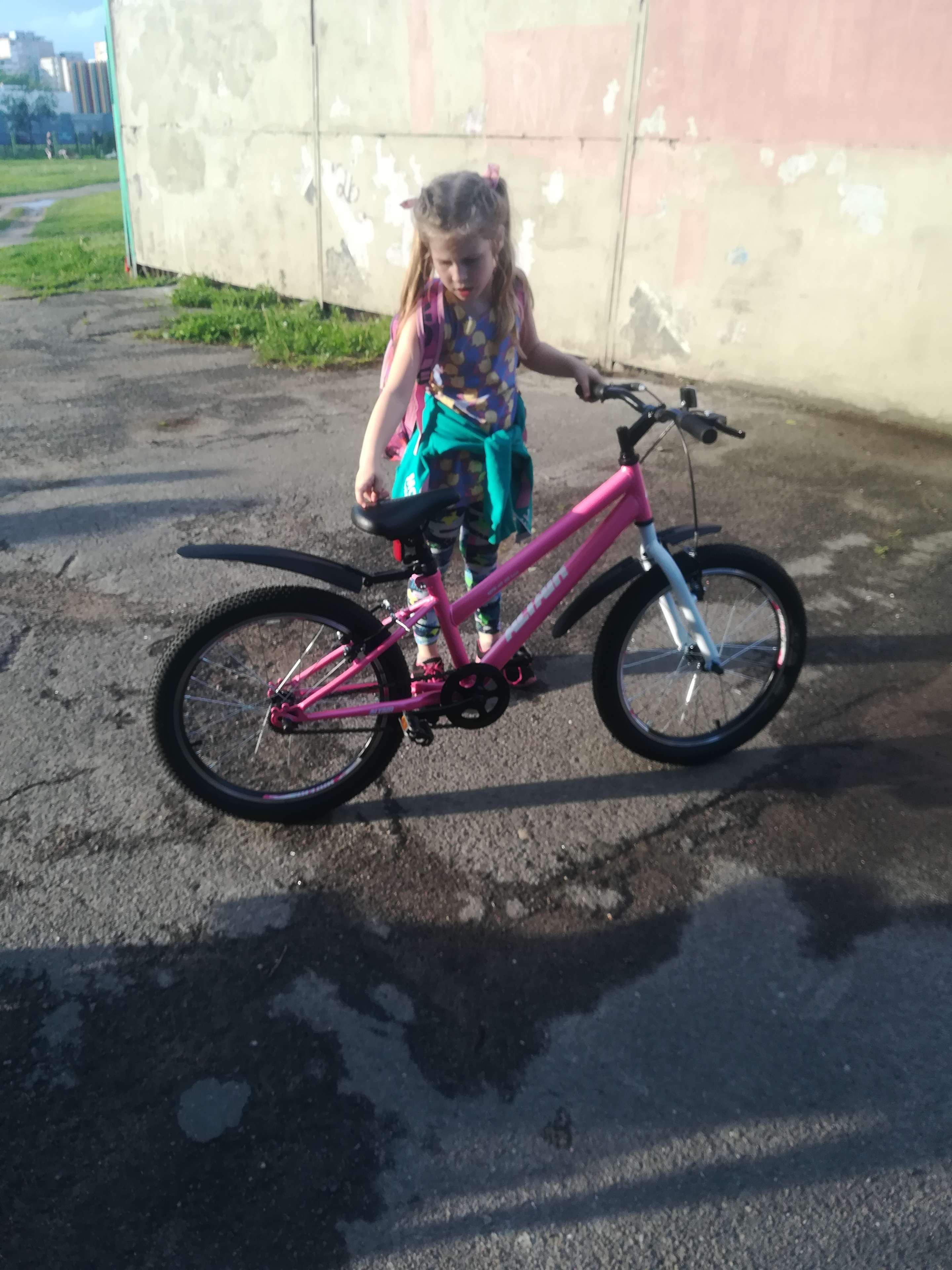 Фотография покупателя товара Велосипед 20" Altair MTB HT 20 low, 2019, цвет розовый, размер 10,5" - Фото 2