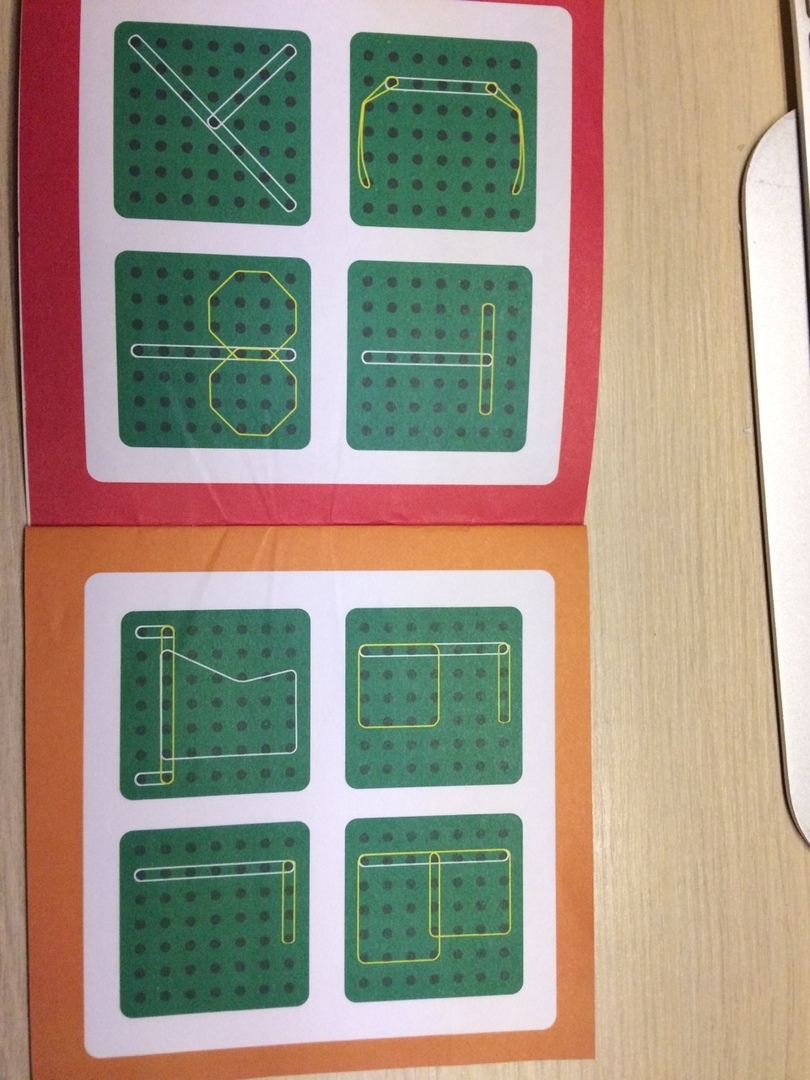 Фотография покупателя товара Геоборд «Математический планшет: Алфавит и цифры» с инструкцией по схемам, по методике Монтессори