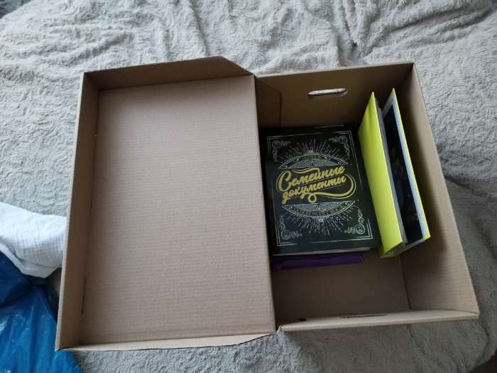 Фотография покупателя товара Коробка для хранения, бурая, 48 х 32,5 х 29,5 см - Фото 6