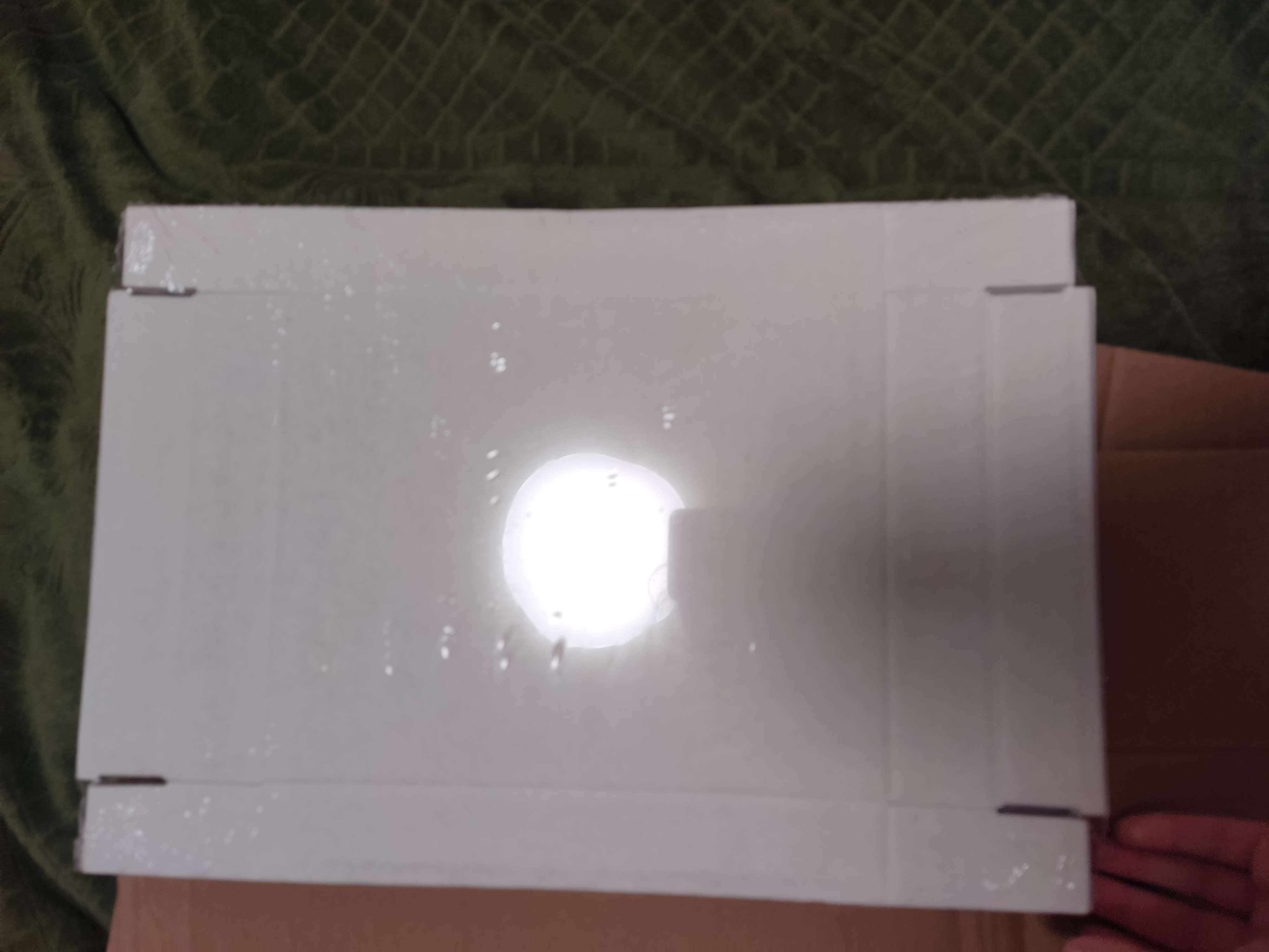 Фотография покупателя товара Коробка сборная без печати , крышка-дно белая без окна 26 х 21,5 х 4 см - Фото 1