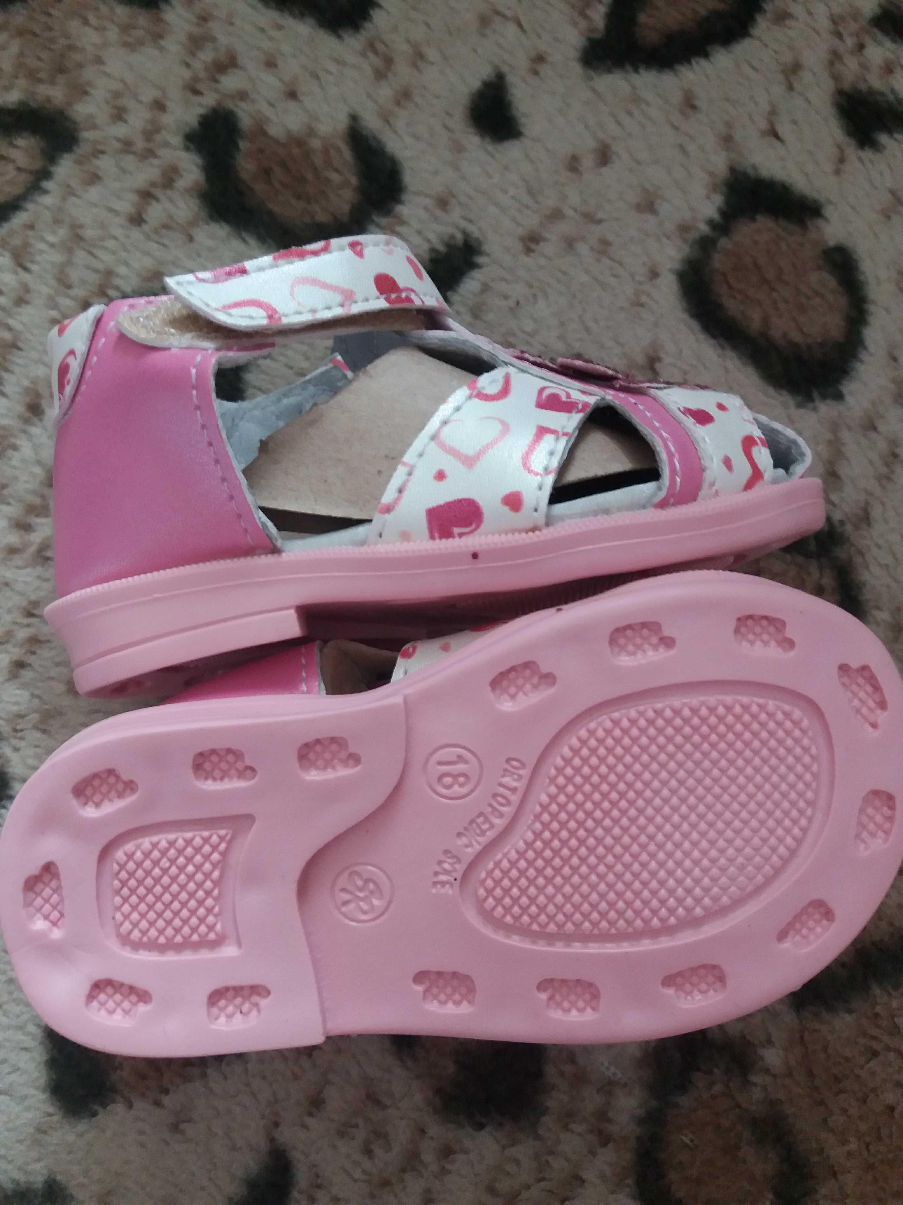 Фотография покупателя товара Туфли летние арт. 8527, розовый, размер 20 - Фото 3