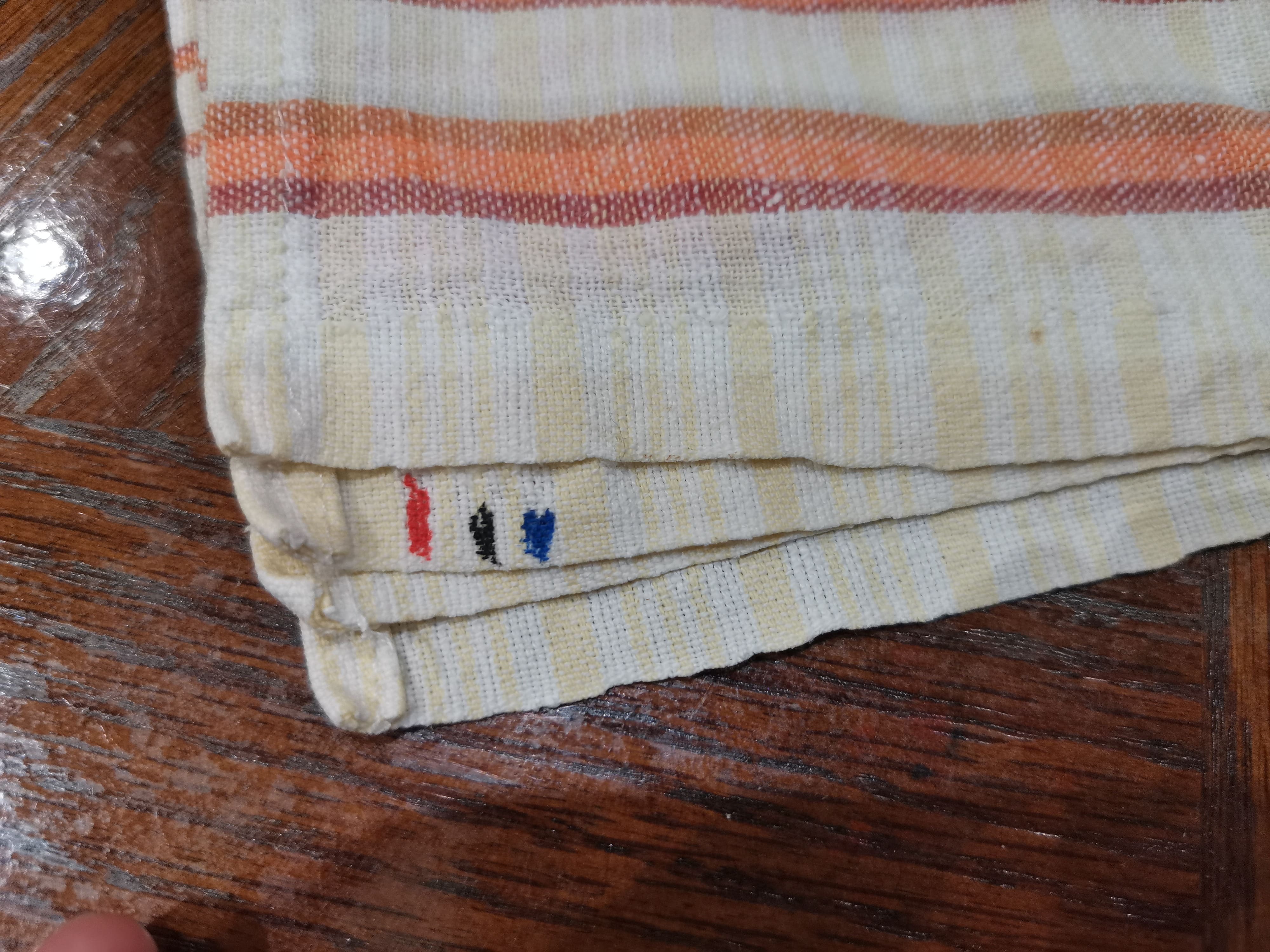 Фотография покупателя товара Маркер для ткани набор 4 цвета Koh-I-Noor 3203 3.0 мм, длина письма 500 м, пластиковая упаковка, европодвес