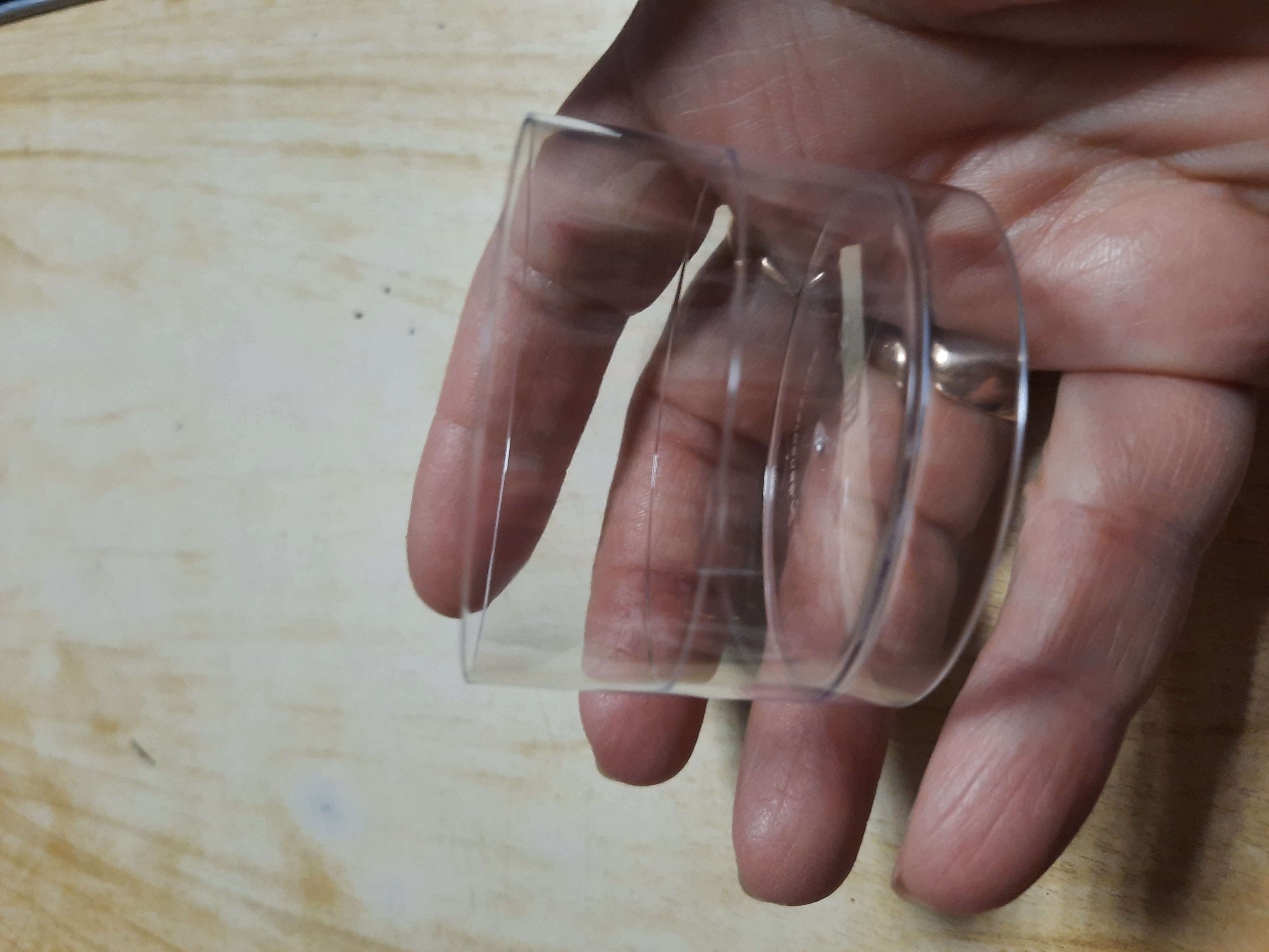 Фотография покупателя товара Форма пластиковая одноразовая для фуршетов «Ноль», 60 мл, 5,3 см, цвет прозрачный - Фото 1