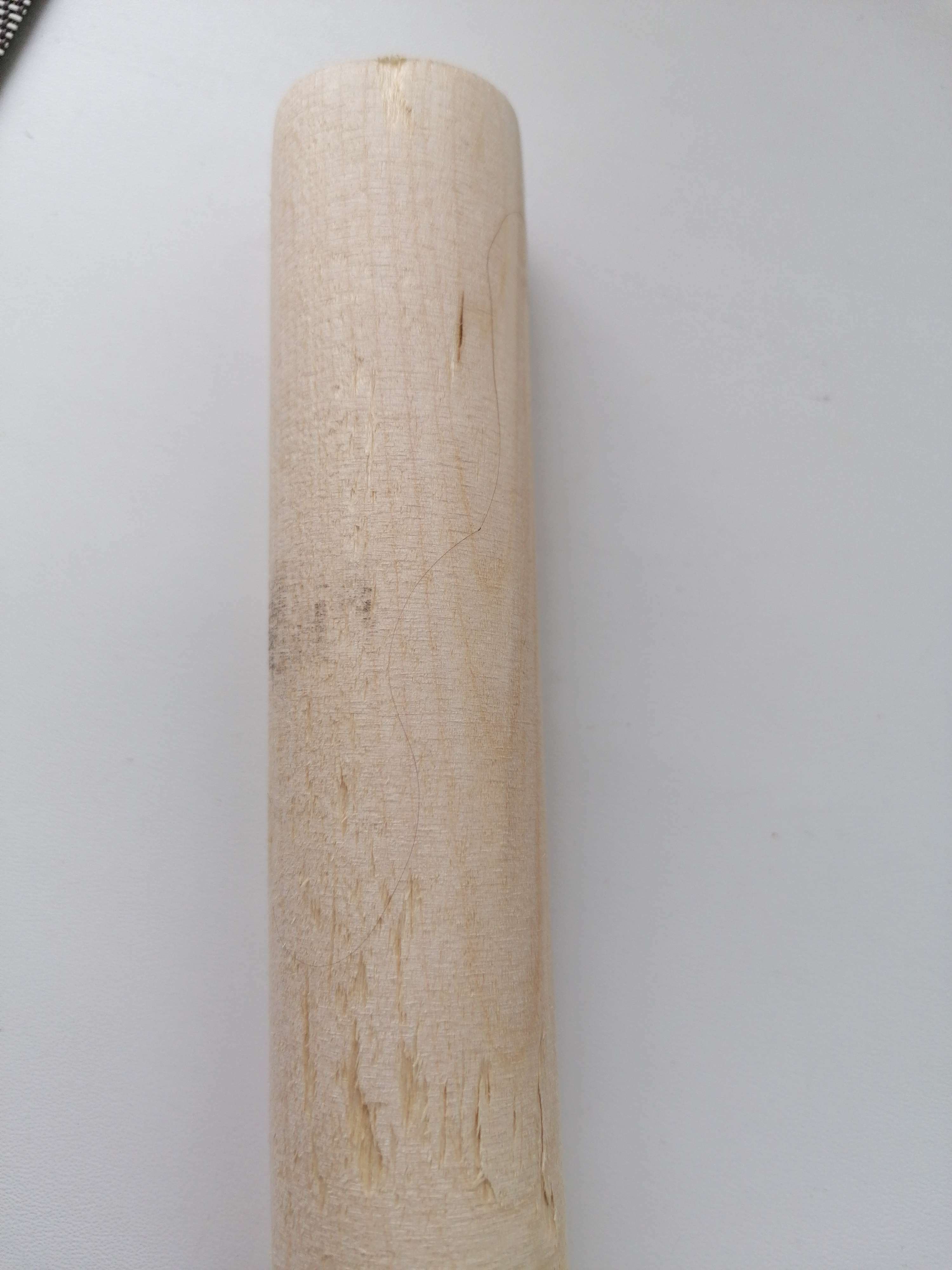 Фотография покупателя товара Скалка прямая Доляна, 40×3 см, берёза - Фото 15