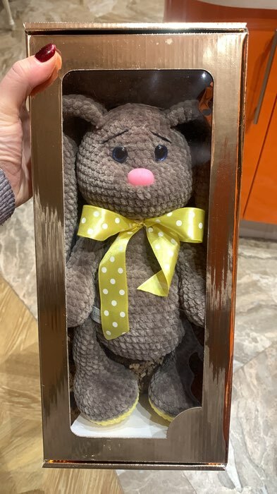 Фотография покупателя товара Коробка самосборная, с окном, розовая, 16 х 35 х 12 см  МИКС - Фото 4