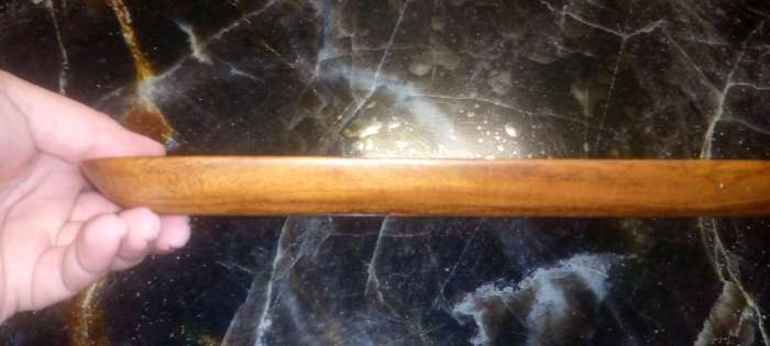 Фотография покупателя товара Блюдо, 27×11×2 см, тиковое дерево - Фото 3