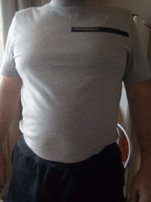 Фотография покупателя товара Футболка President, размер XL, цвет серый