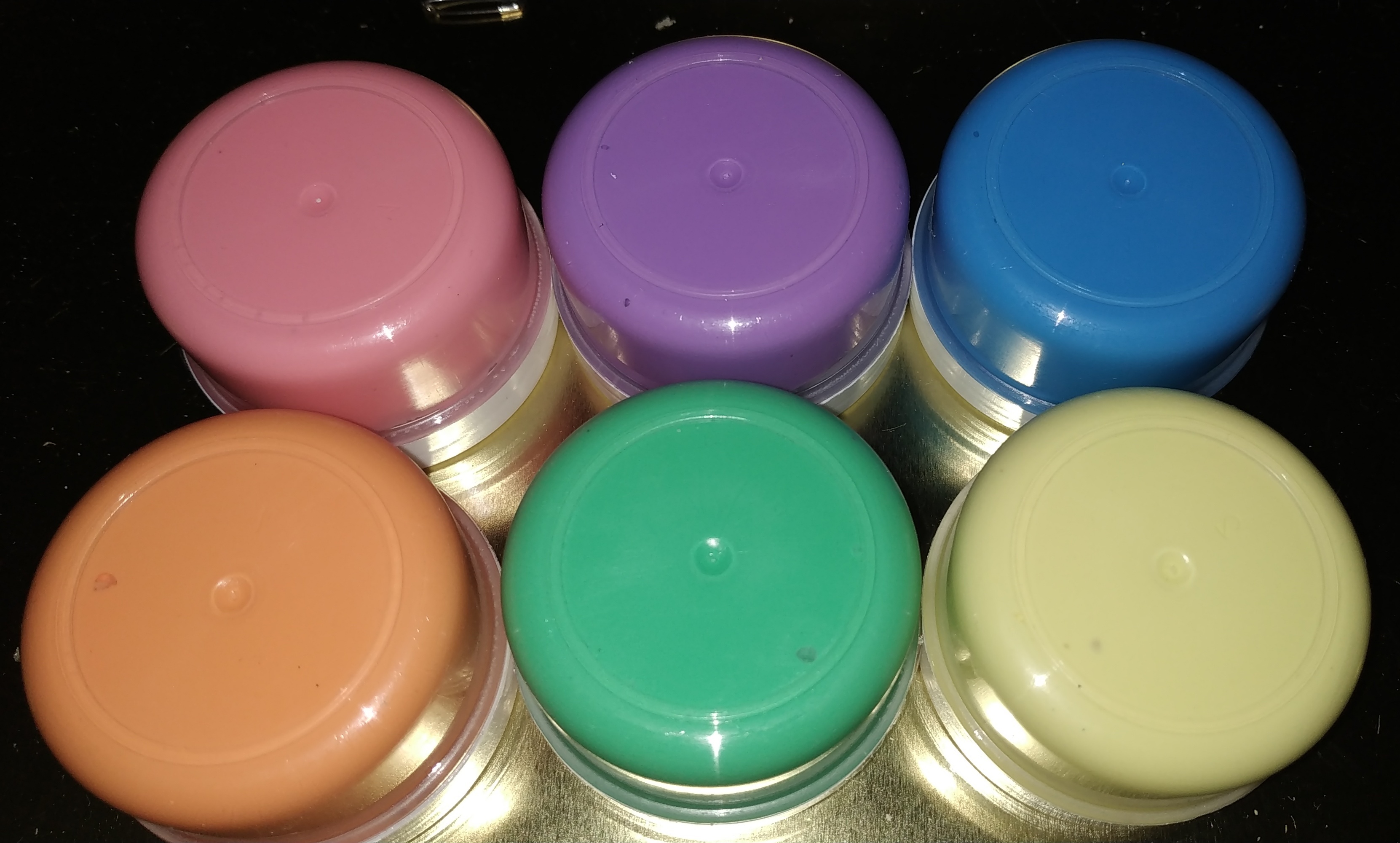 Фотография покупателя товара Краски пальчиковые пастельные, набор 6 цветов х 60 мл, "Каляка-Маляка", для малышей