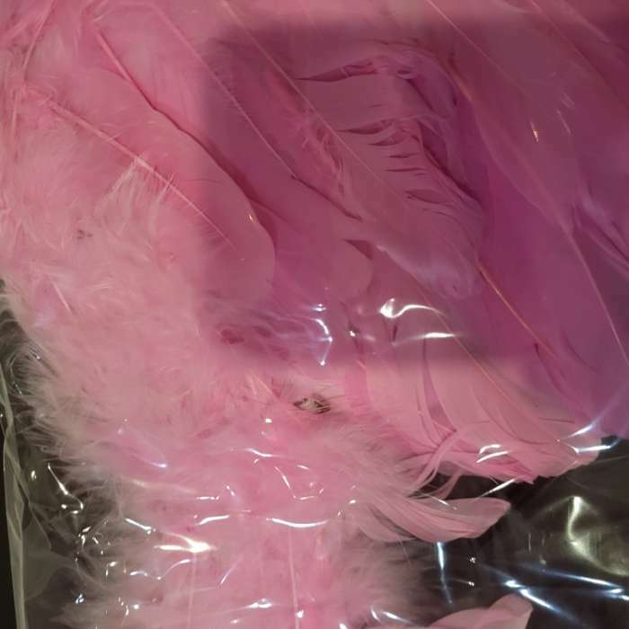 Фотография покупателя товара Крылья ангела, на резинке, 35 × 40 см, цвет розовый - Фото 3