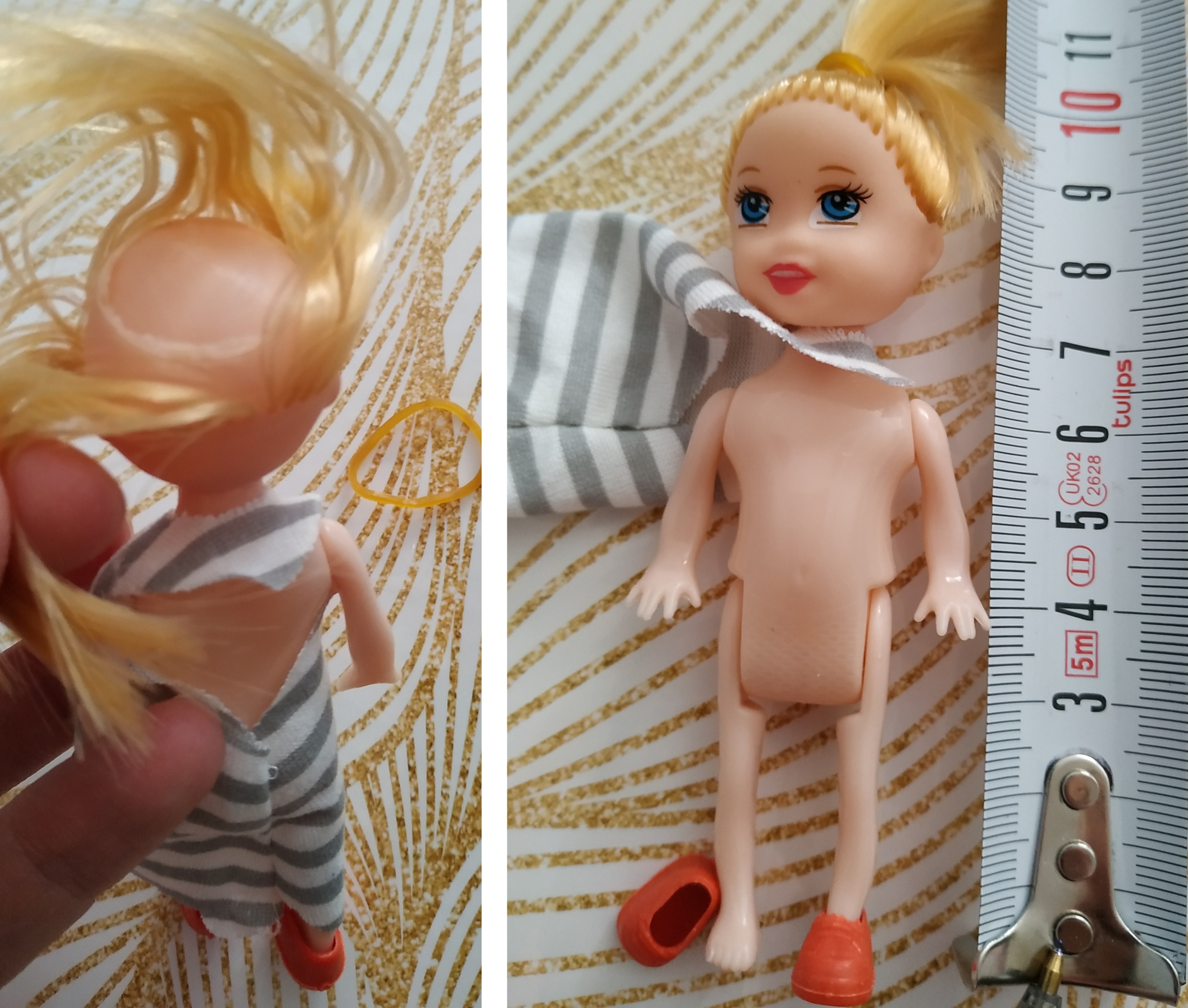Фотография покупателя товара Кукла малышка «Ася», МИКС - Фото 3