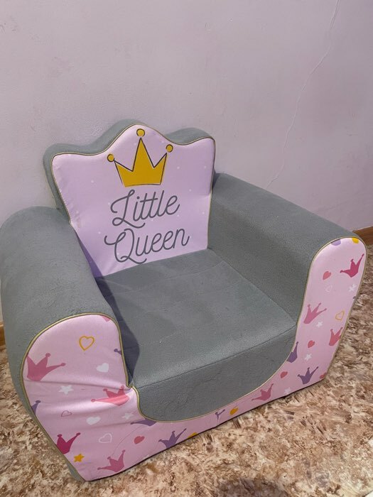Фотография покупателя товара Мягкая игрушка-кресло «Маленькая принцесса» - Фото 2