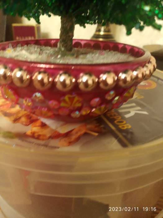 Фотография покупателя товара Стразы самоклеящиеся "КРУГЛЫЕ", 8 мм, 150 штук, розовые - Фото 2