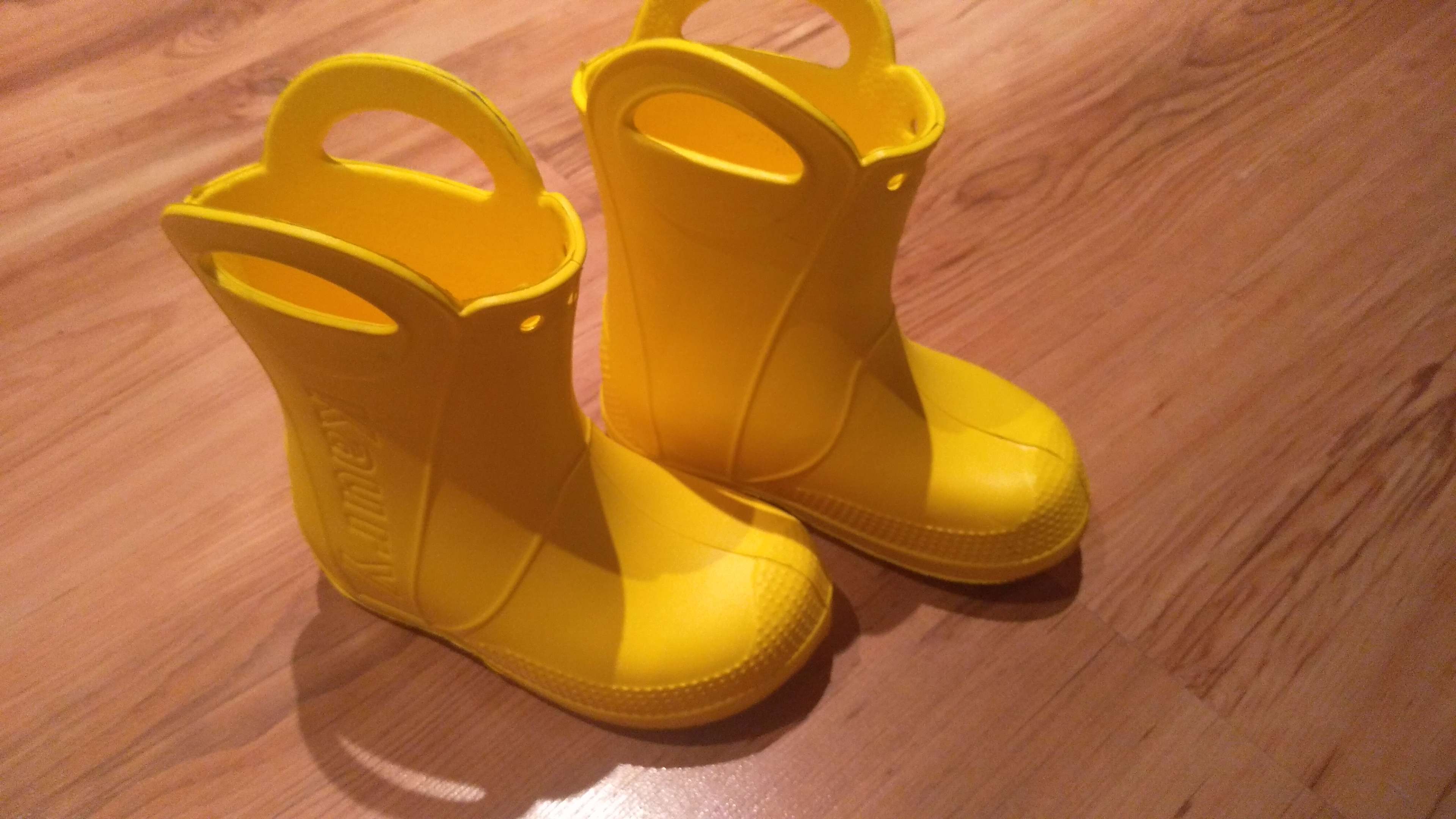Фотография покупателя товара Сапоги резиновые детские, цвет жёлтый, размер 26-27 - Фото 15