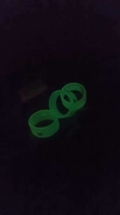 Фотография покупателя товара Силиконовое кольцо «Светоотражающее» любовь, набор 10 шт., цвет МИКС - Фото 4