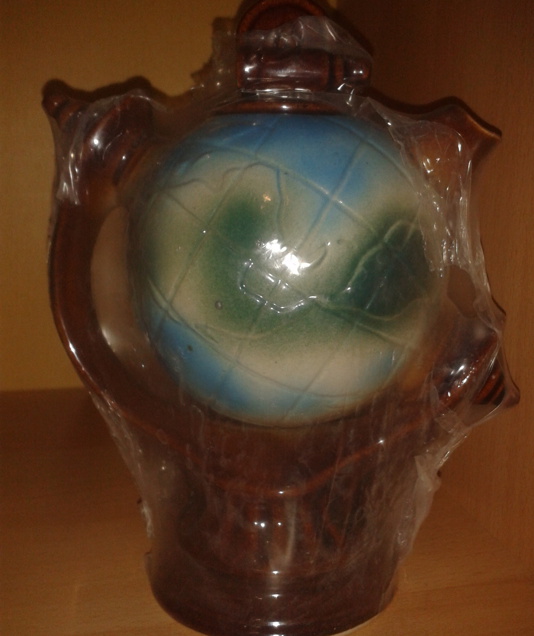 Фотография покупателя товара Чайник для заварки "Глобус", цветной, керамика, 0.75 л - Фото 7