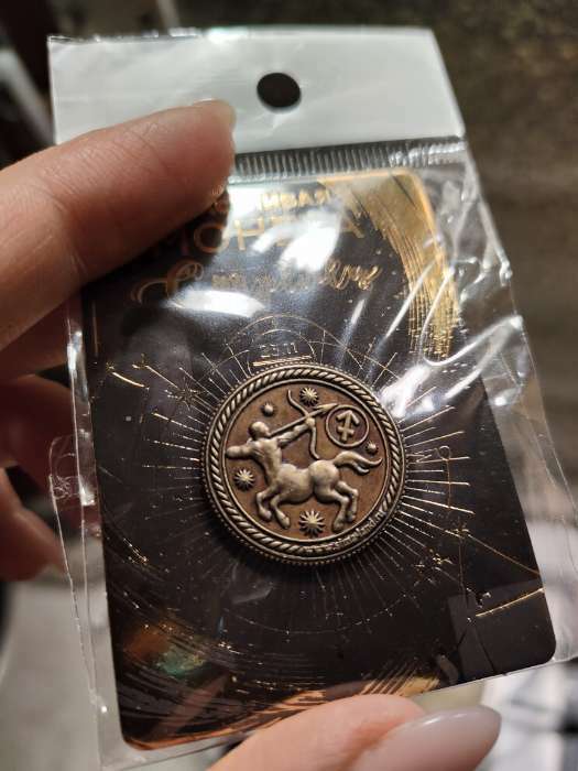 Фотография покупателя товара Монета сувенир знак зодиака «Стрелец» - Фото 4