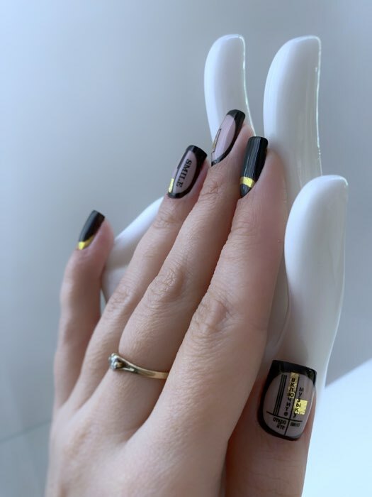 Фотография покупателя товара Слайдер-дизайн для ногтей «Кайф», металлизированные - Фото 5