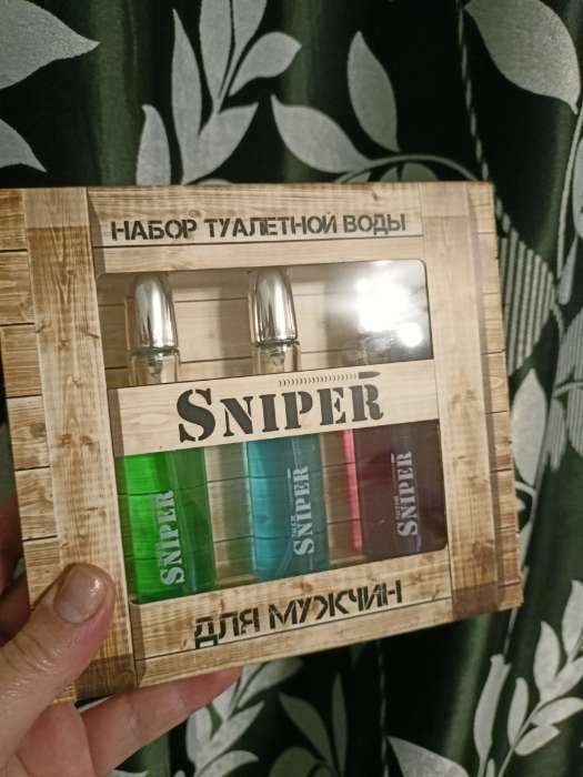 Фотография покупателя товара Подарочный набор для мужчин Sniper, 3 флакона по 20 мл