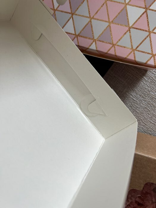 Фотография покупателя товара Коробка кондитерская складная, упаковка «Present», 14 х 14 х 3.5 см