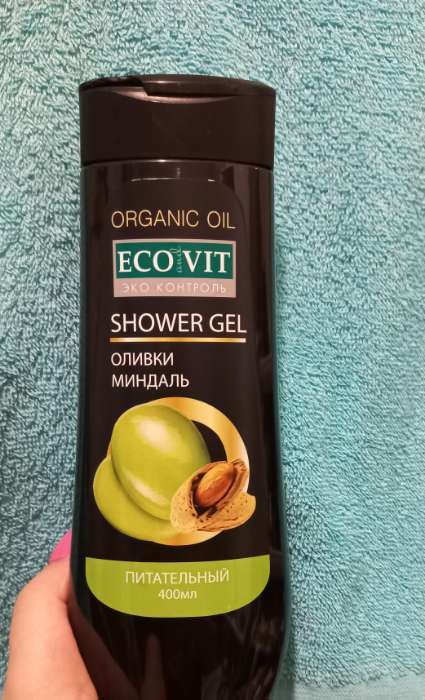 Фотография покупателя товара Гель для душа ECO and VIT, питательный, оливки и миндаль, Organic oil, 400 мл - Фото 1
