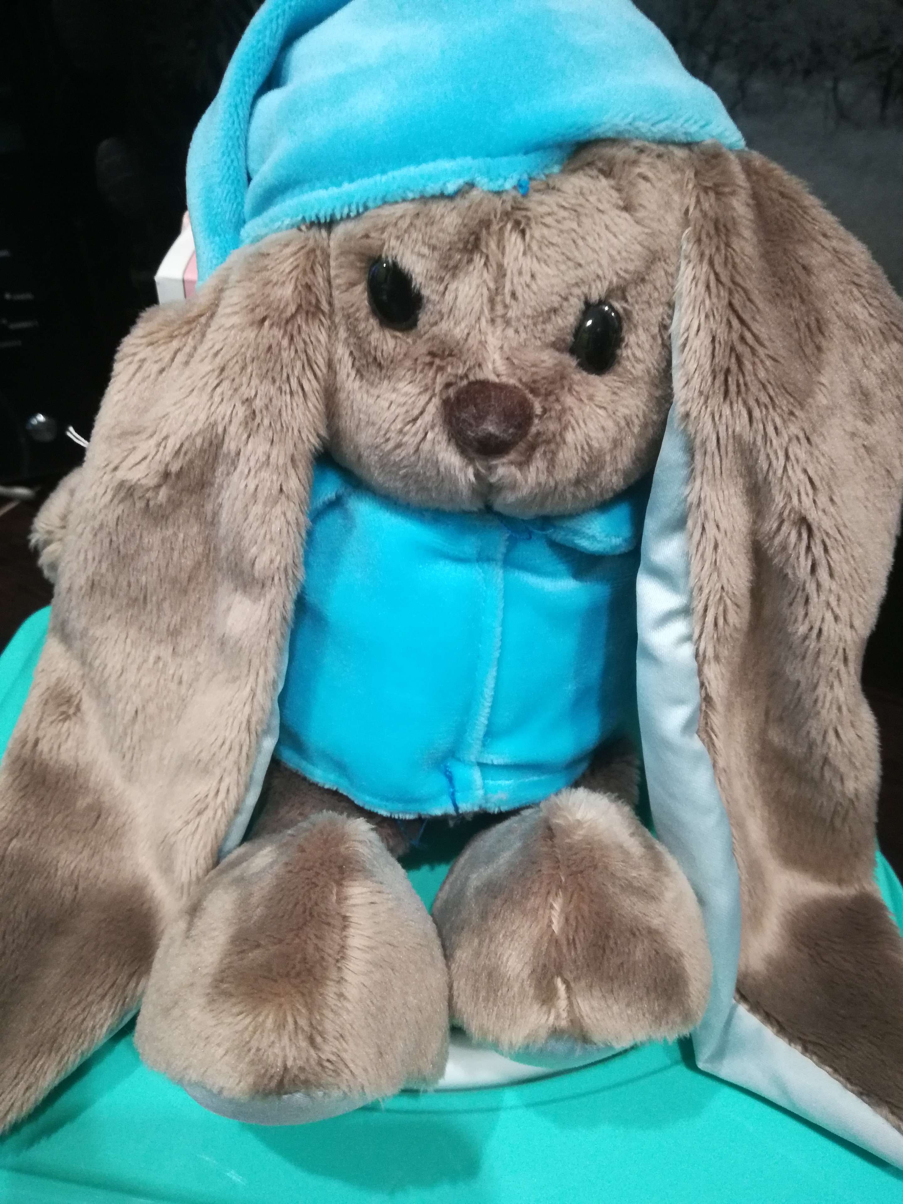 Фотография покупателя товара Мягкая игрушка «Малыш Lu», заяц, 25 см - Фото 1