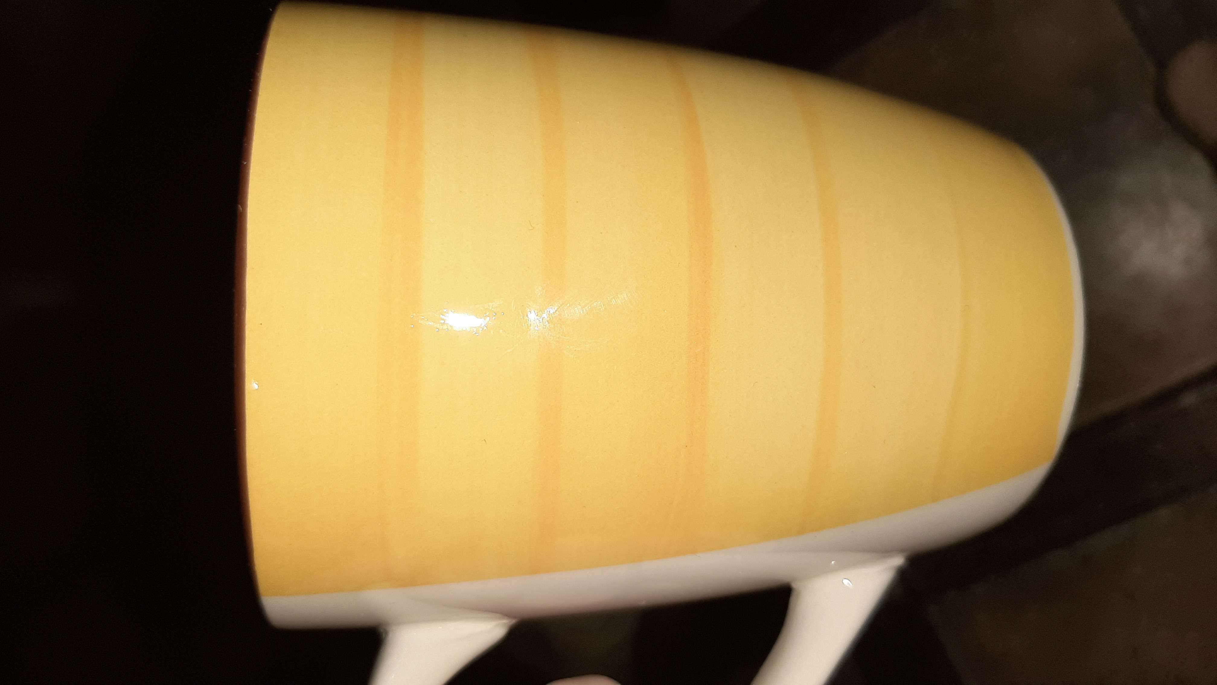 Фотография покупателя товара Кружка керамическая Доляна «Морской мир», 360 мл, цвет жёлтый - Фото 2