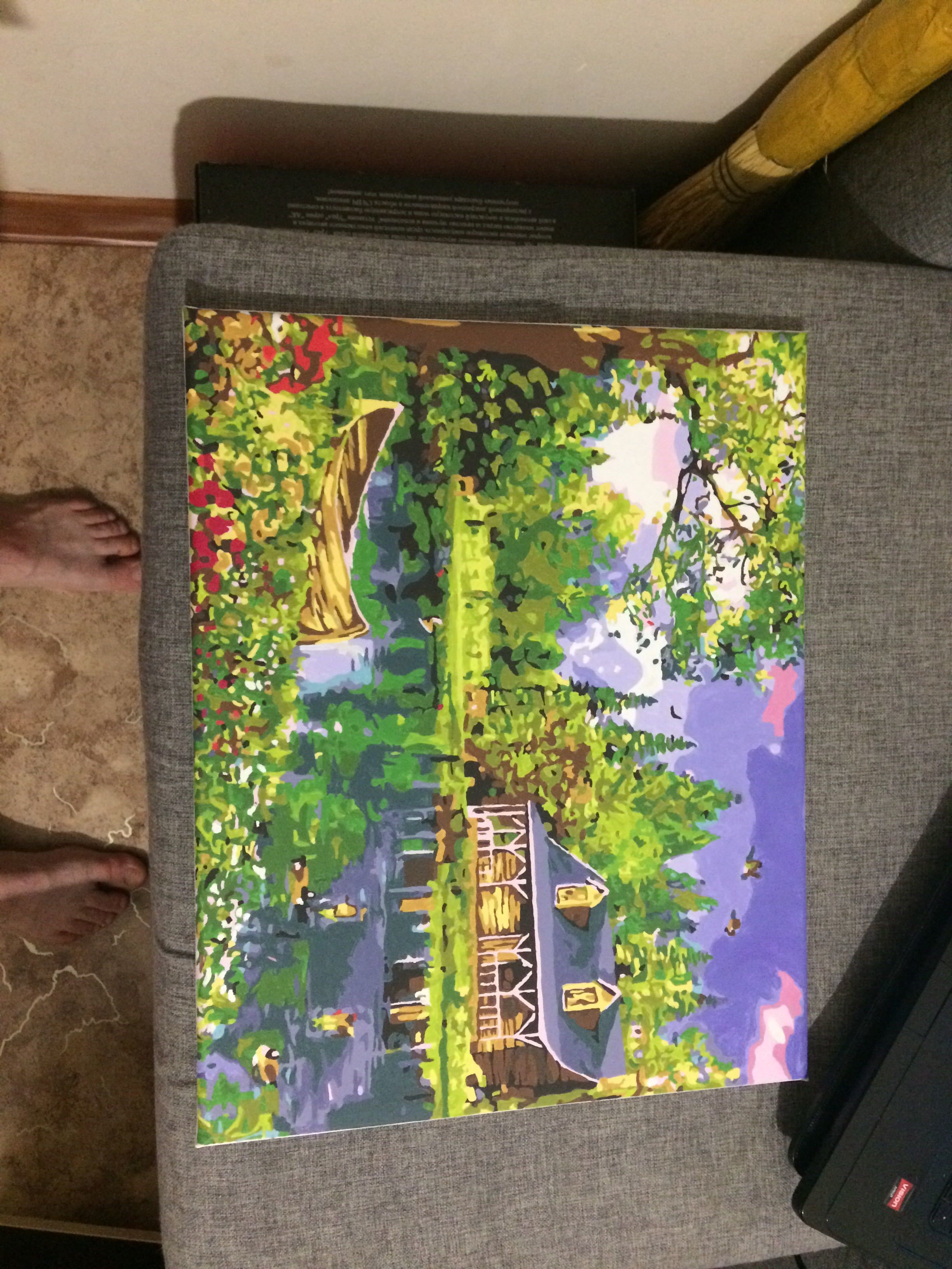 Фотография покупателя товара Картина по номерам «На природе» - Фото 1