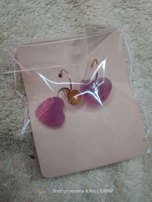 Фотография покупателя товара Серьги ассорти «Мармеладные сердечки» в сахаре, цвет МИКС - Фото 5