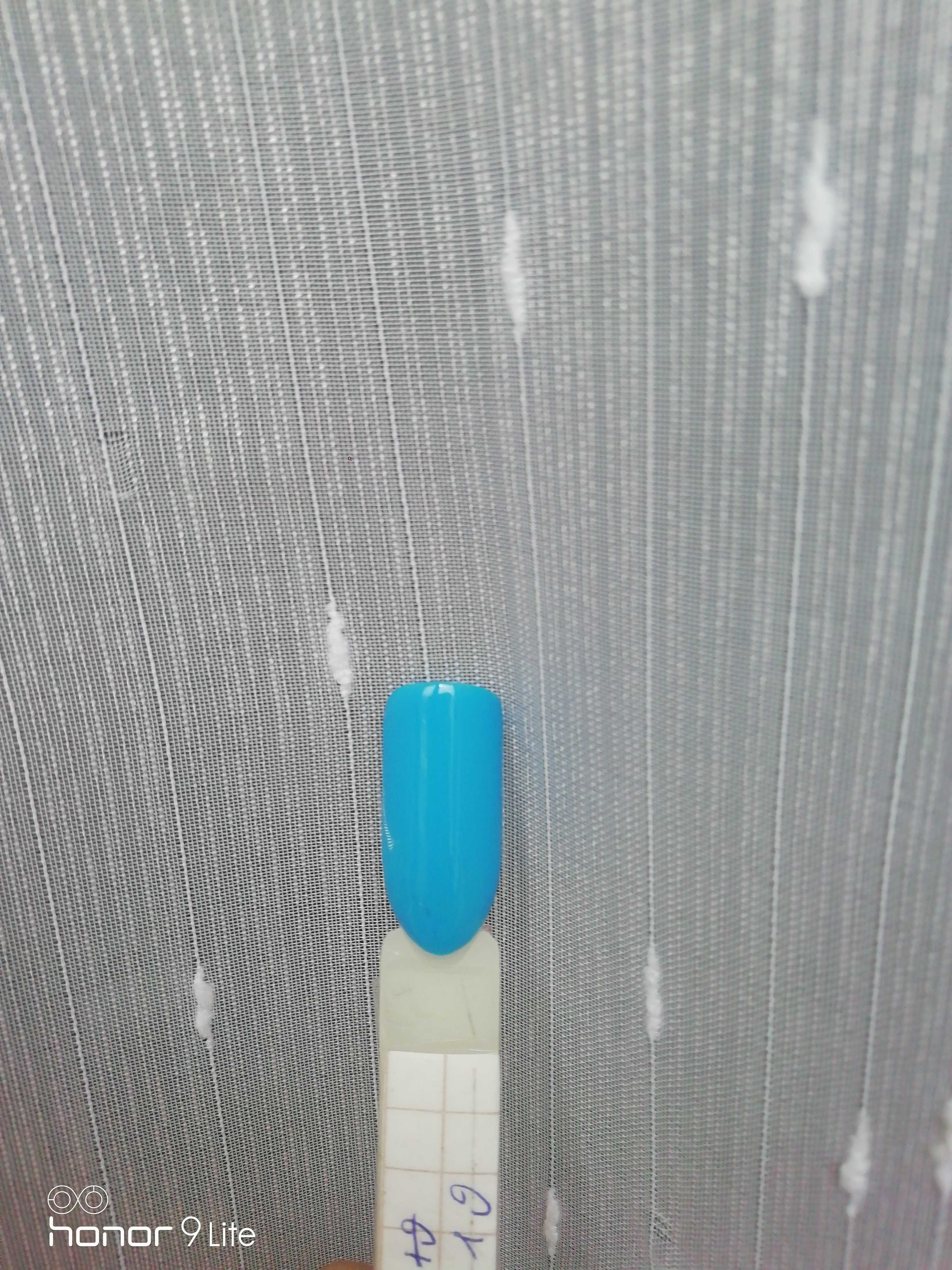 Фотография покупателя товара Гель-лак для ногтей трёхфазный LED/UV, 10мл, цвет В2-019 синий