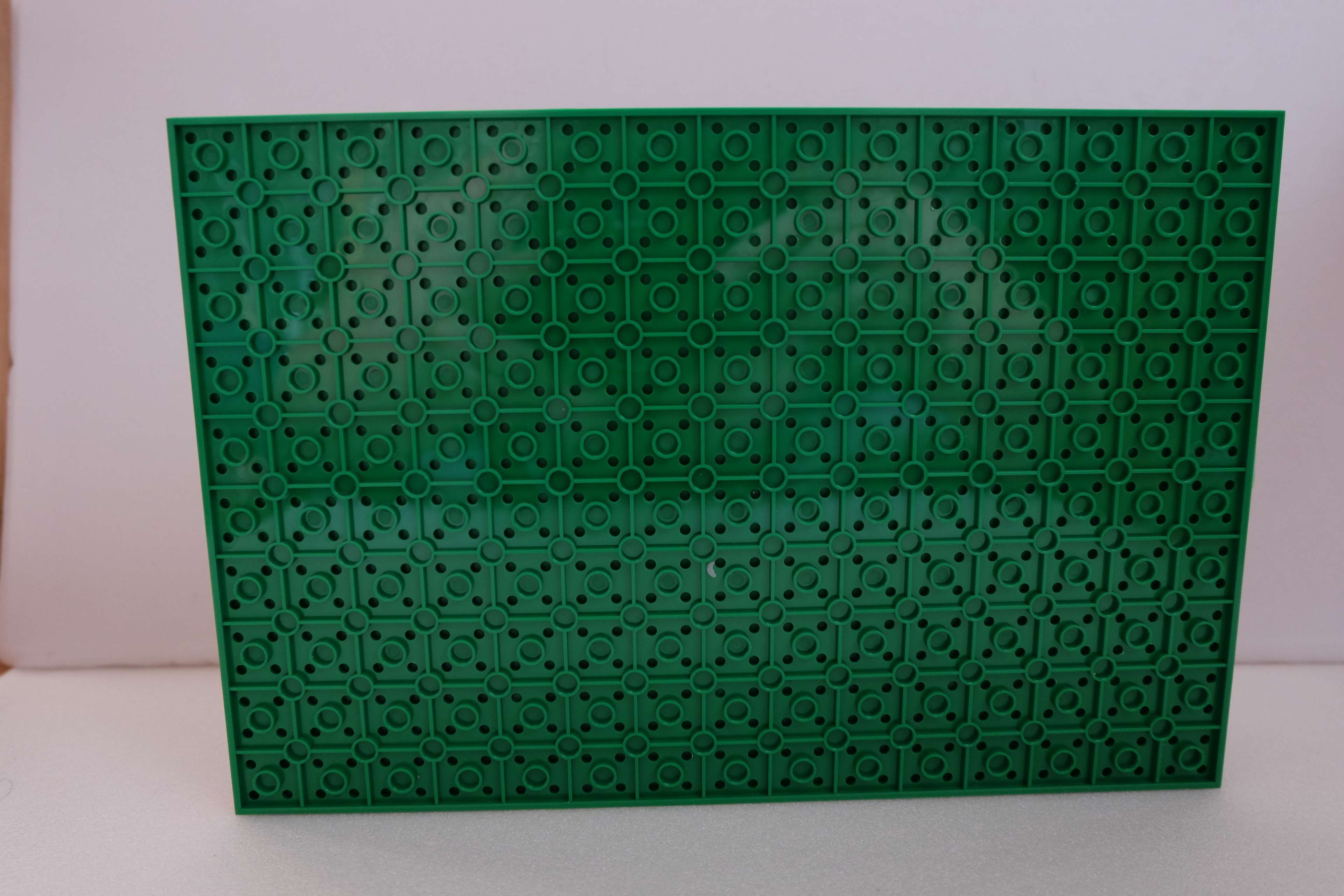 Фотография покупателя товара Пластина-перекрытие для конструктора, 16 х 24 см, цвет зелёный - Фото 4