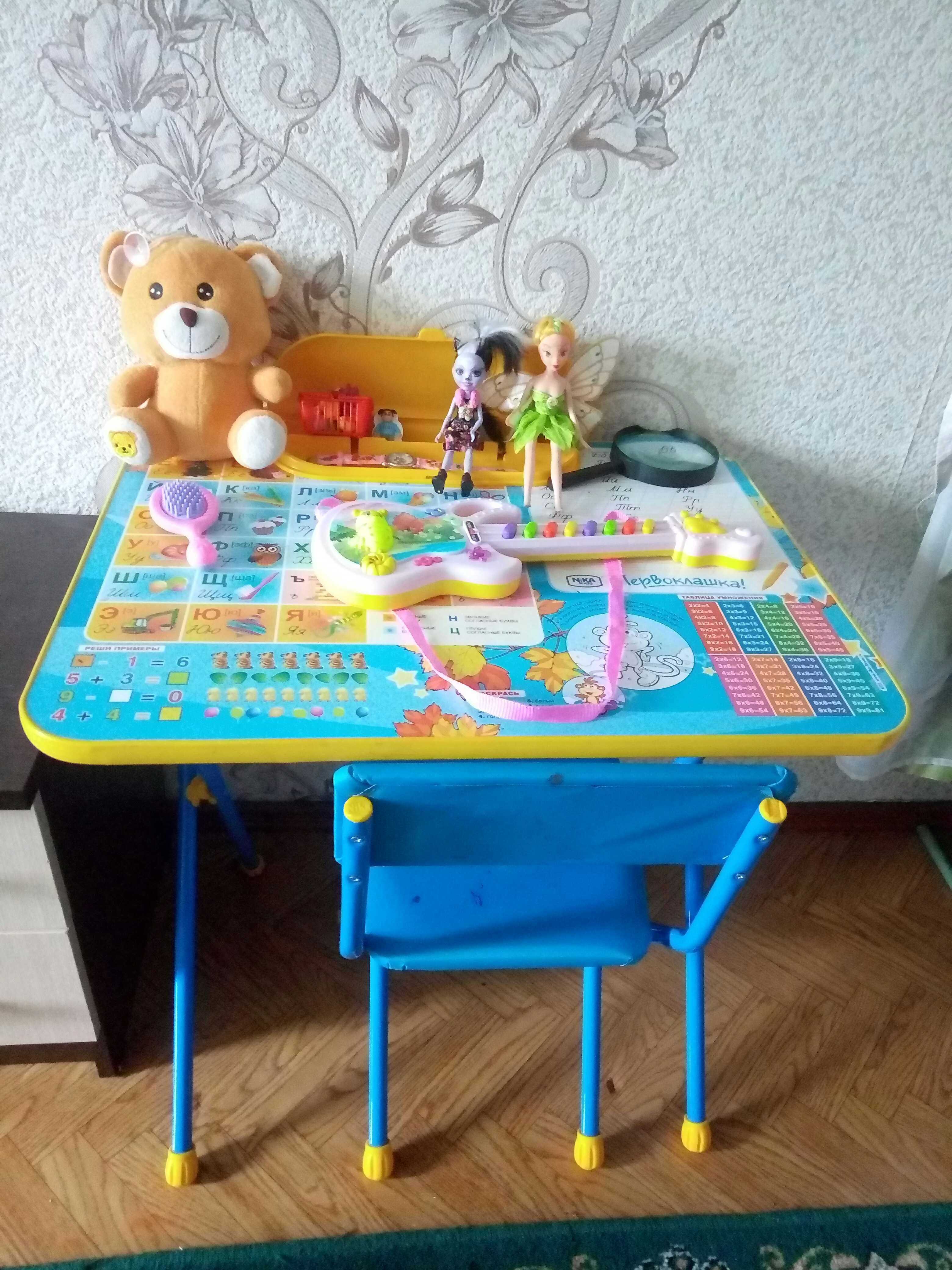 Фотография покупателя товара Комплект детской мебели «Первоклашка»: стол, стул мягкий
