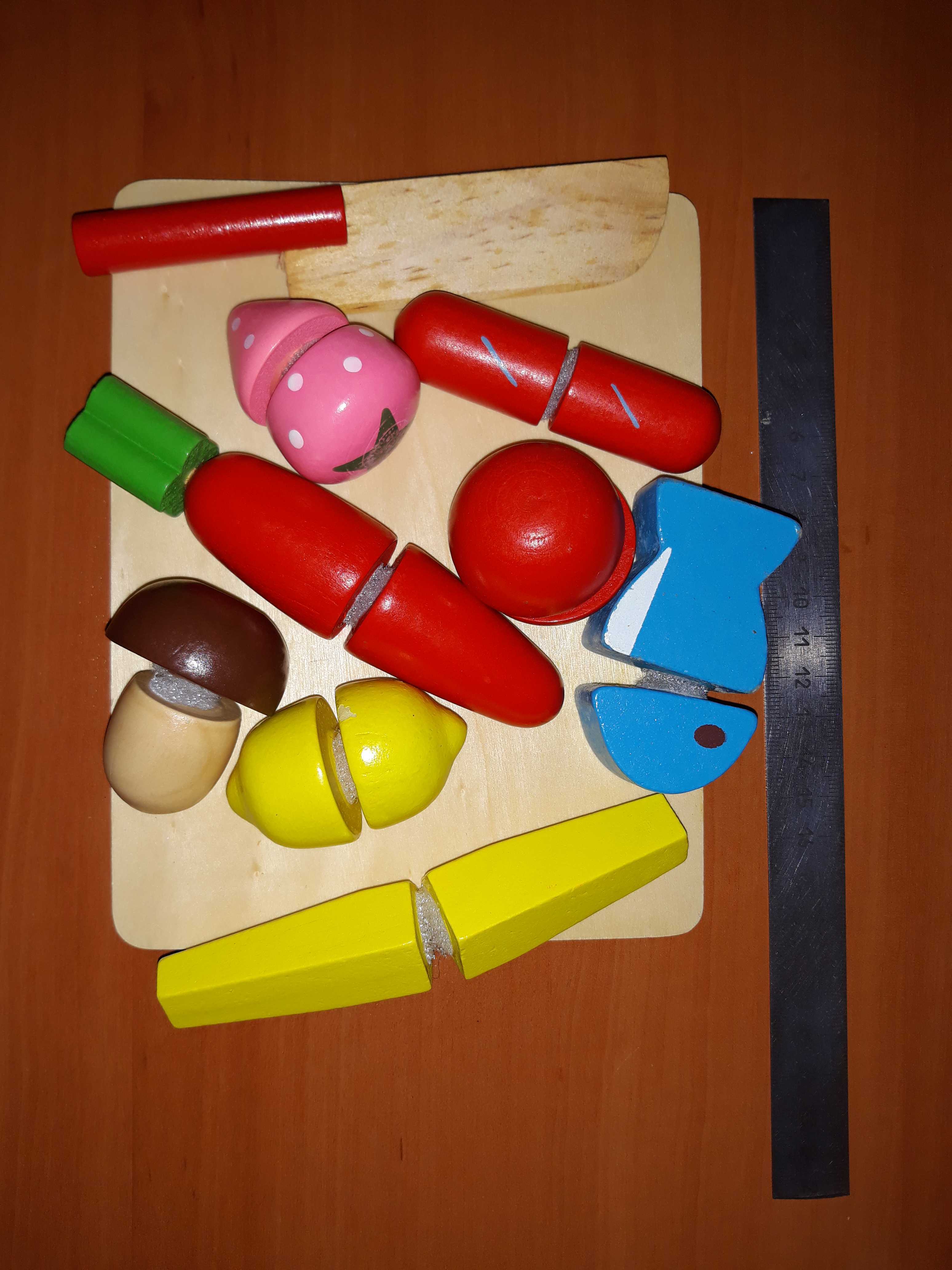 Фотография покупателя товара Набор "Учусь готовить" на липучках, 10 предметов - Фото 1