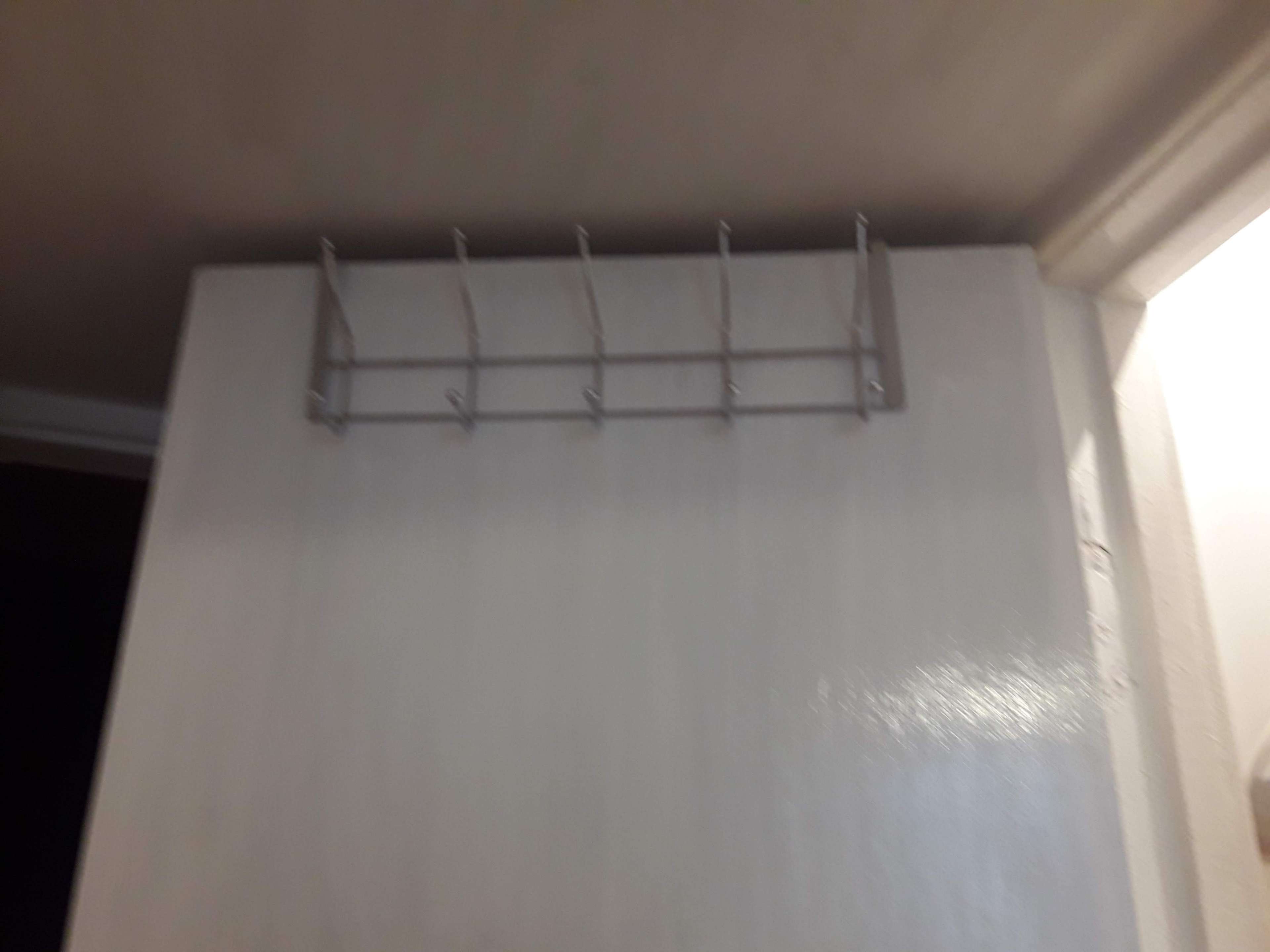 Фотография покупателя товара Вешалка на дверь Доляна «Блеск», 5 двойных крючков, 38×5×16 см, цвет хром