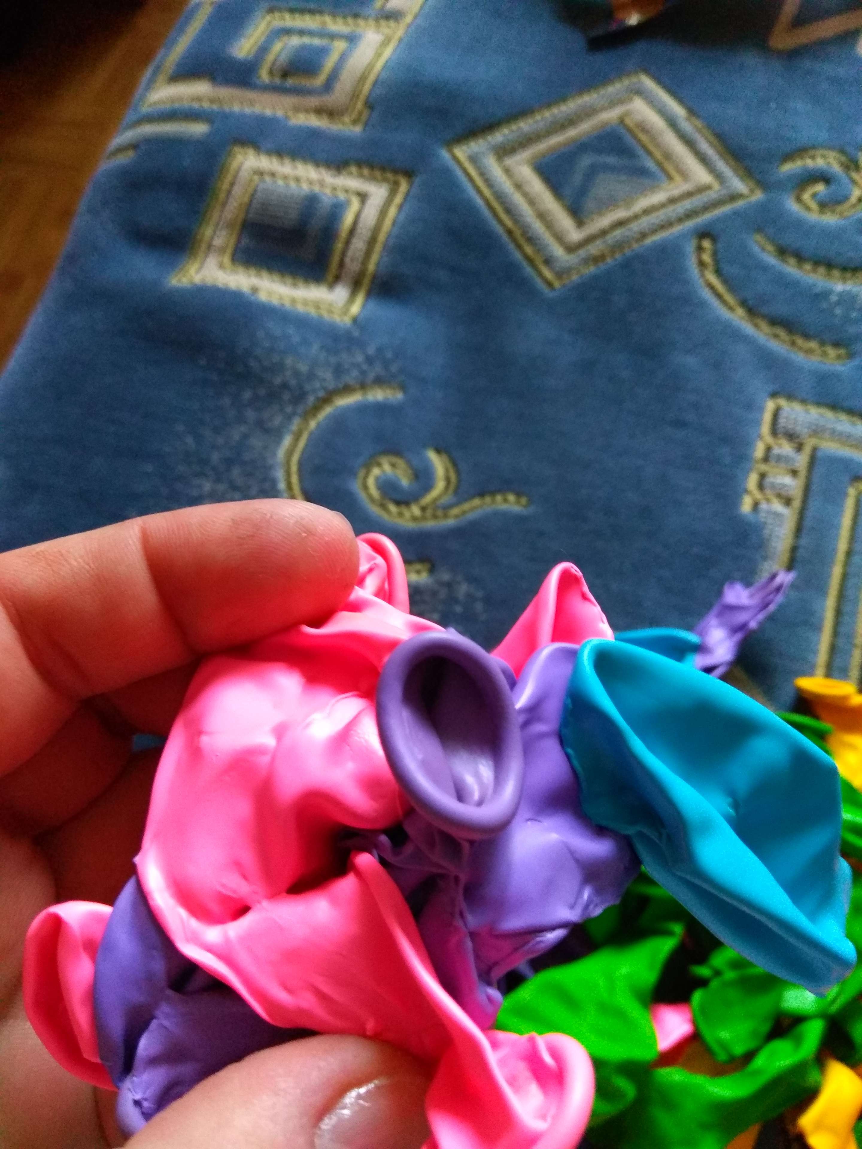 Фотография покупателя товара Шары латексные 10", пастель, набор 100 шт., цвета МИКС