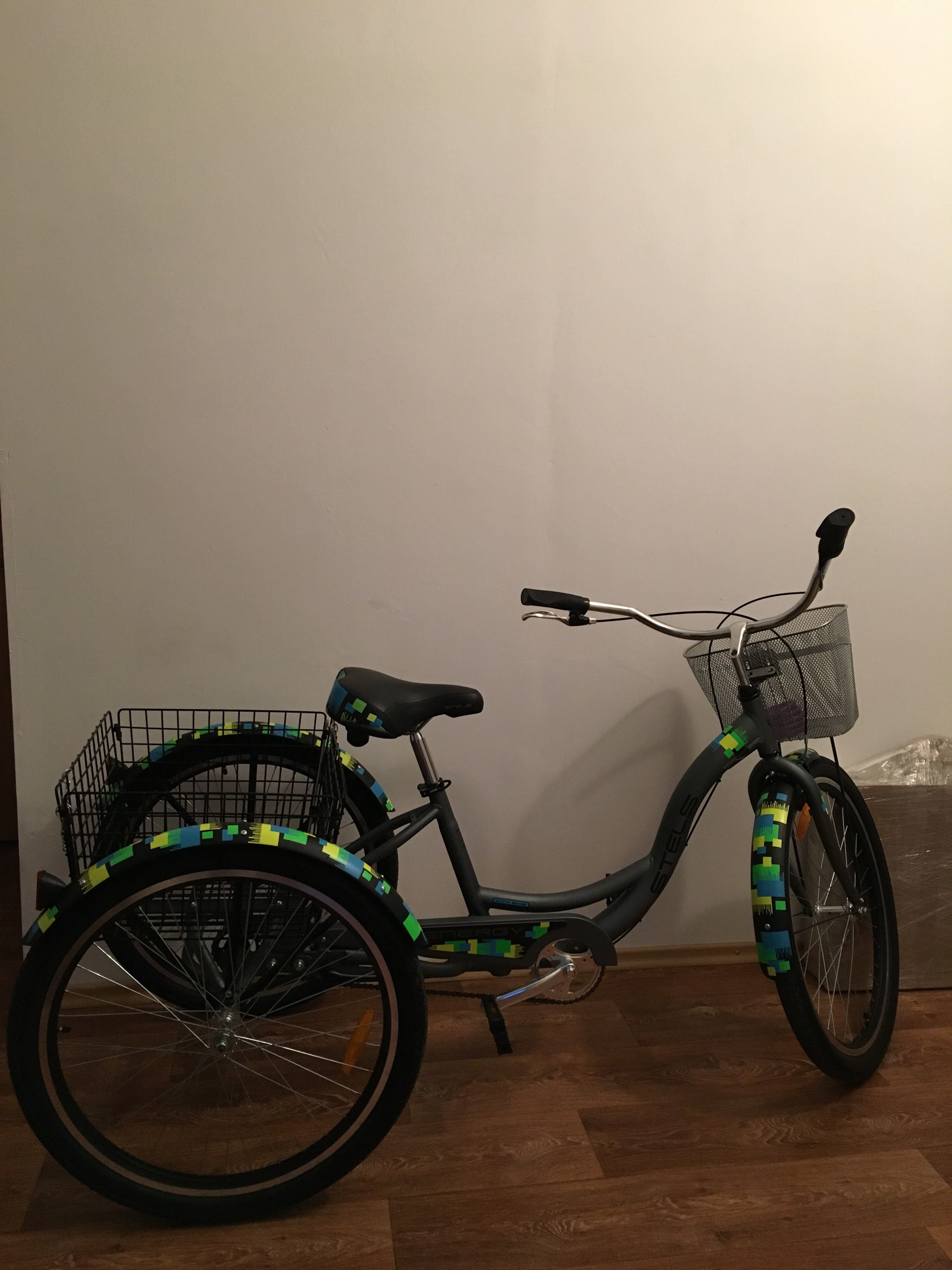Фотография покупателя товара Велосипед 26" Stels Energy-III, V030, цвет серый/чёрный, размер 16" - Фото 1