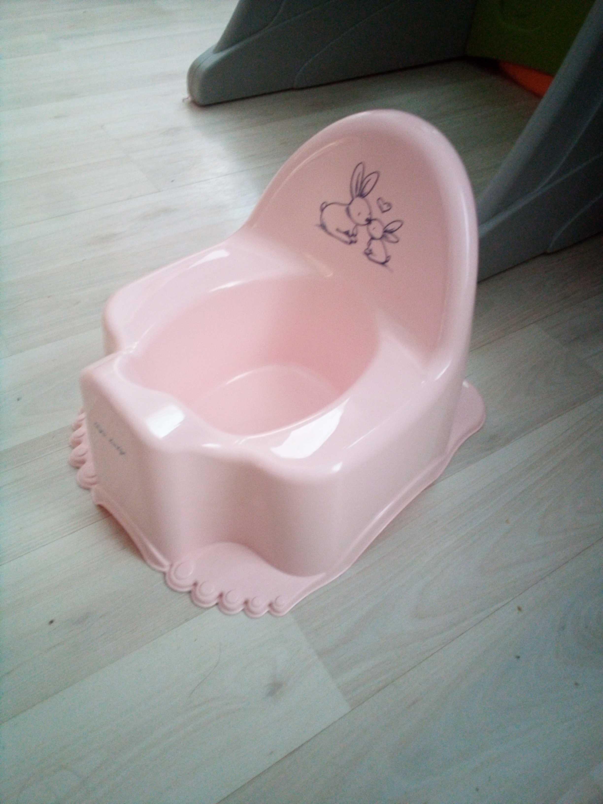 Фотография покупателя товара Горшок детский музыкальный «Кролики», цвет розовый - Фото 4