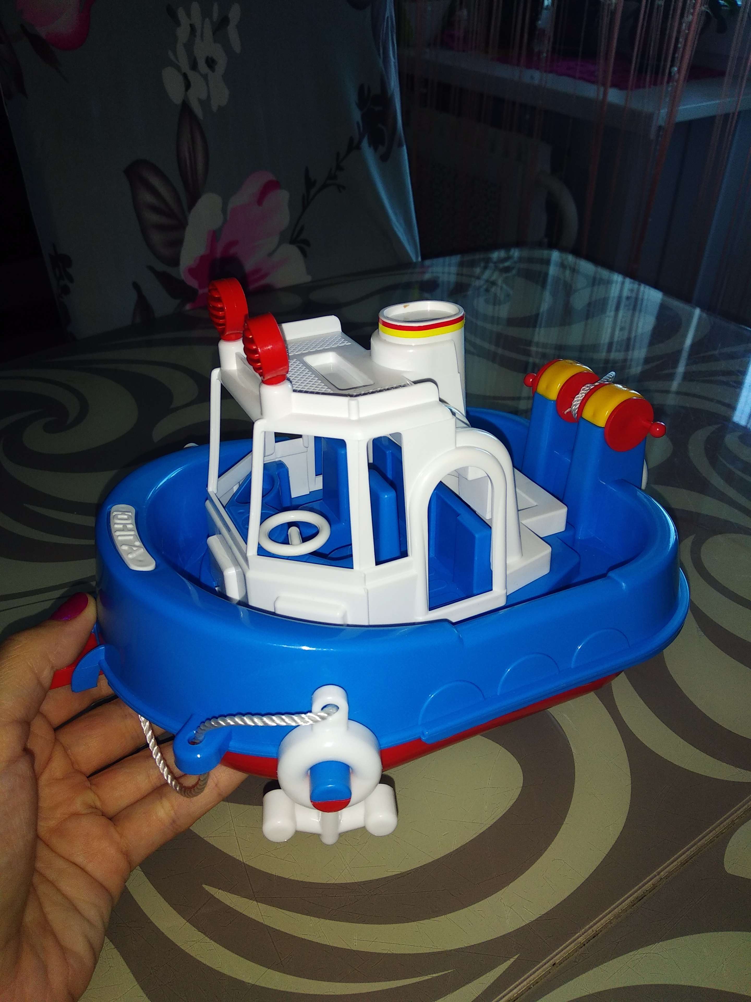 Фотография покупателя товара Детский кораблик «Юнга», цвета МИКС - Фото 12