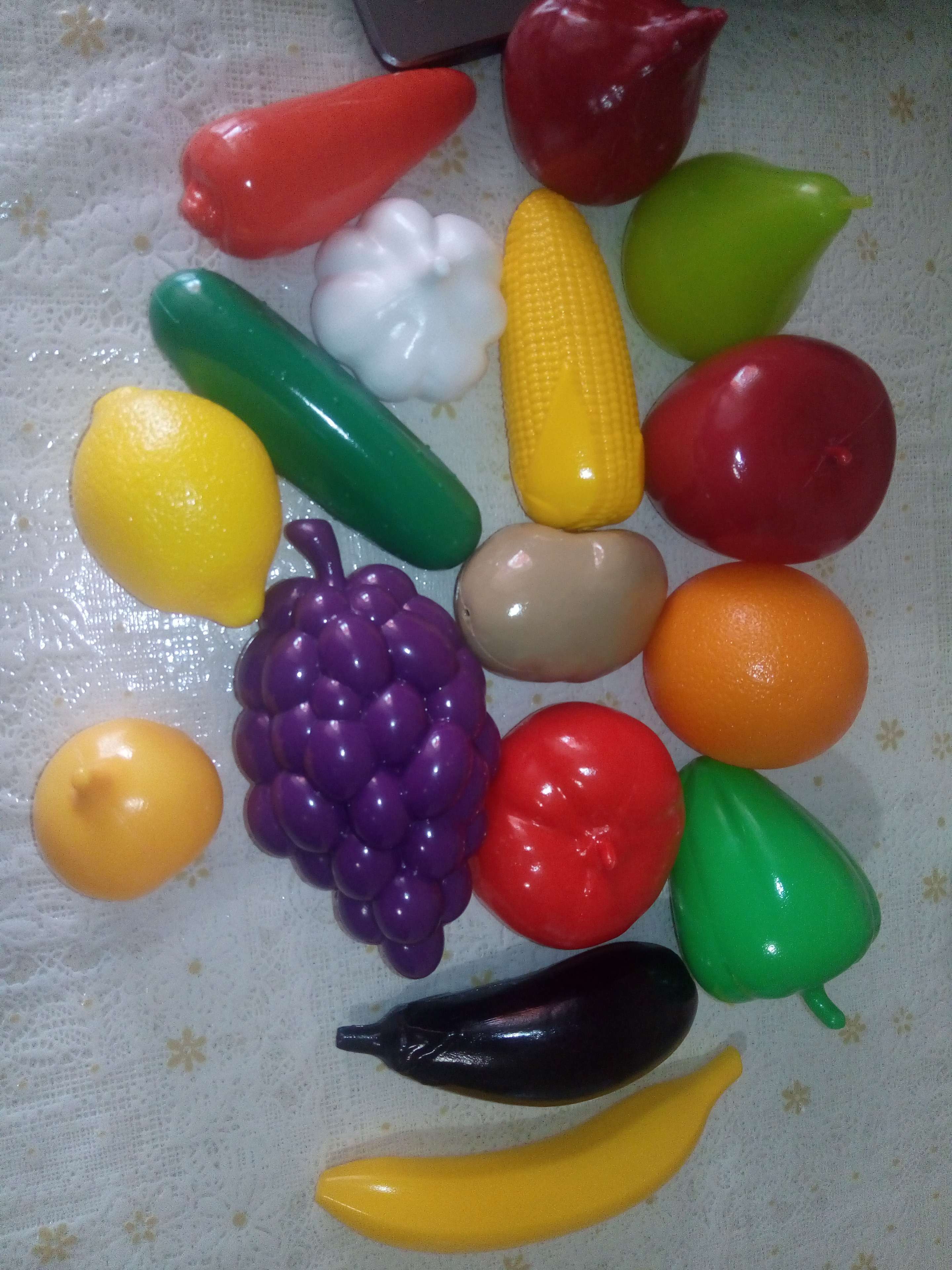 Фотография покупателя товара Игровой набор продуктов «Фрукты и овощи», в сетке - Фото 9