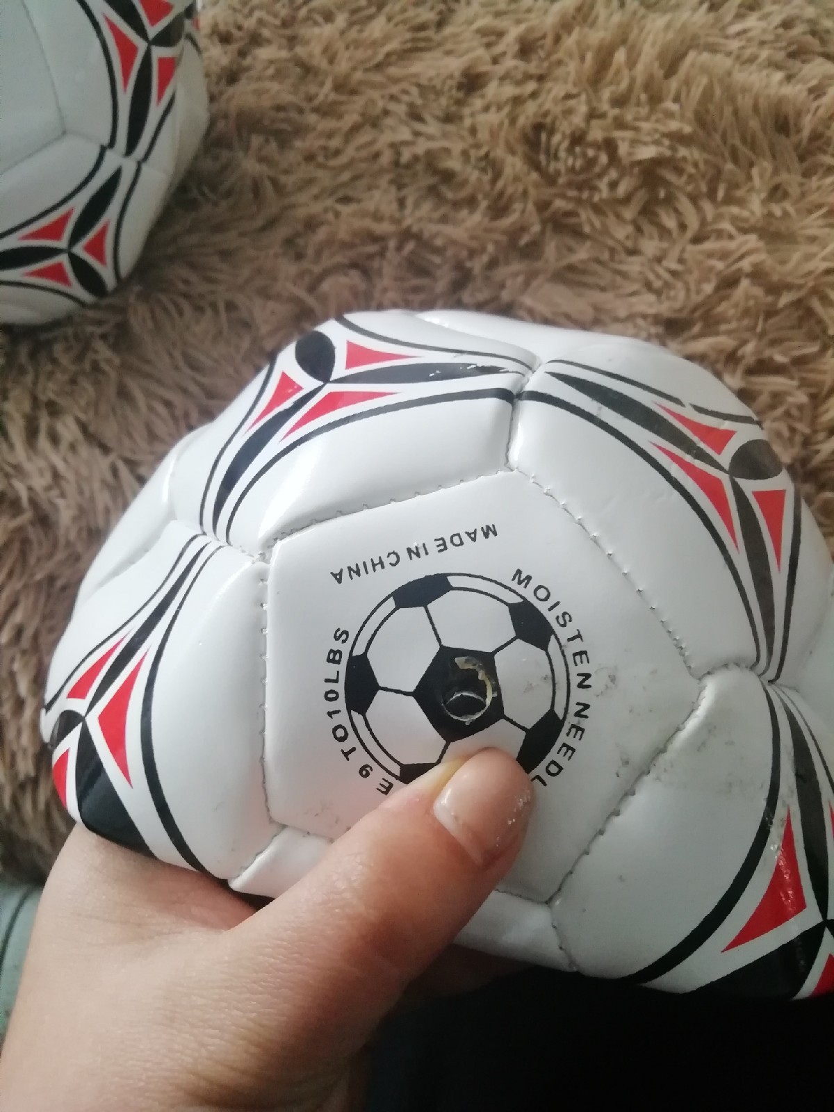 Фотография покупателя товара Мяч футбольный ONLYTOP, PVC, машинная сшивка, 32 панели, р. 5, цвет МИКС - Фото 5
