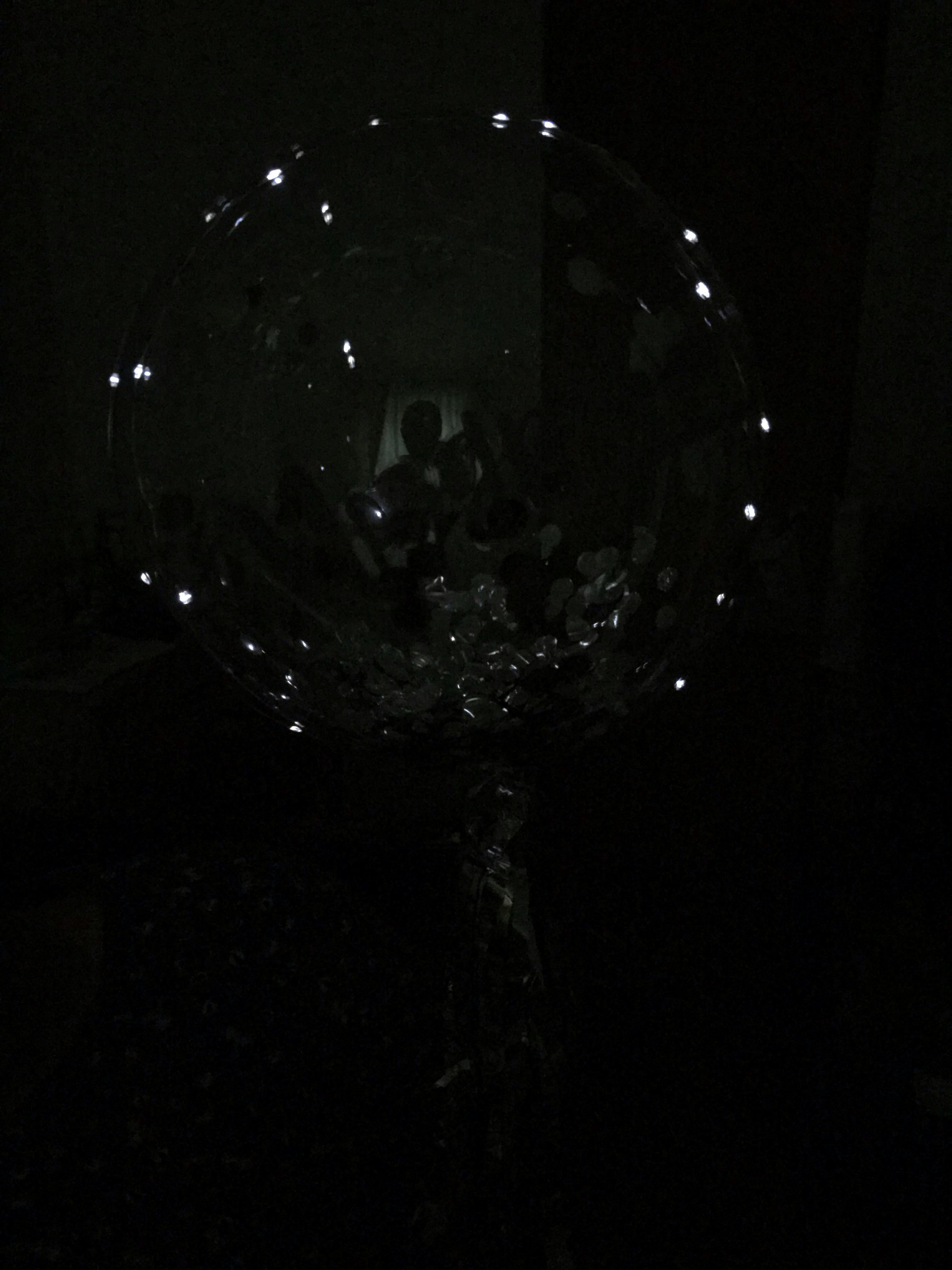 Фотография покупателя товара Светящийся шар «В день рождения!» + светодиодная лента - Фото 1