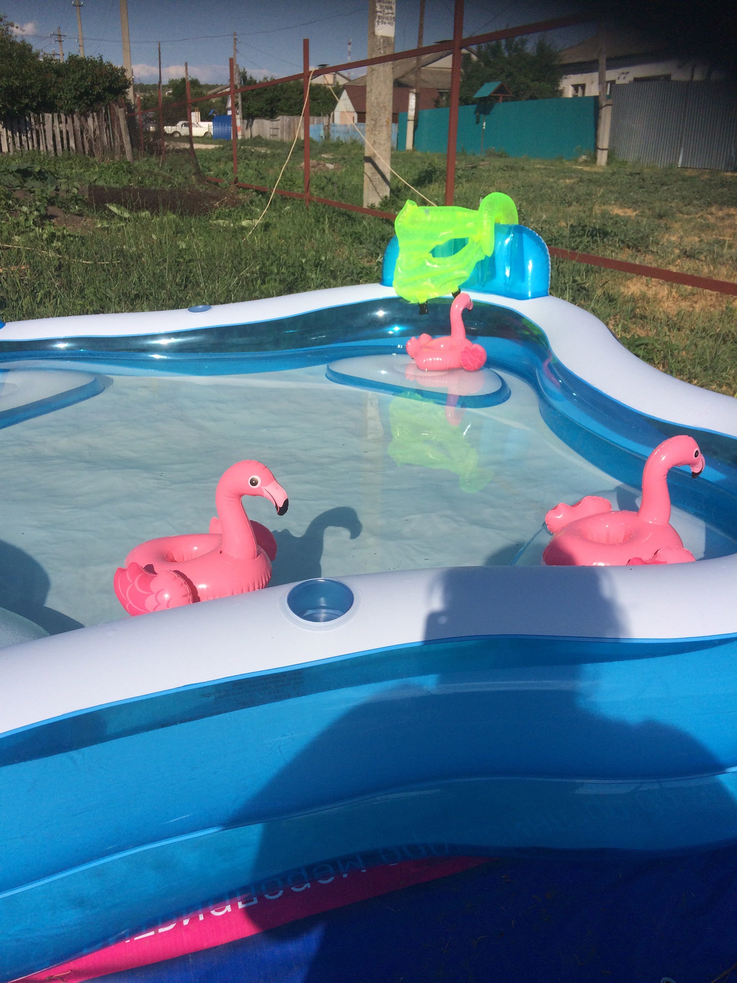 Фотография покупателя товара Набор держателей для напитков плавающий «Фламинго», 20 х 25 см, от 2 лет, 3 шт., 57500NP INTEX - Фото 8