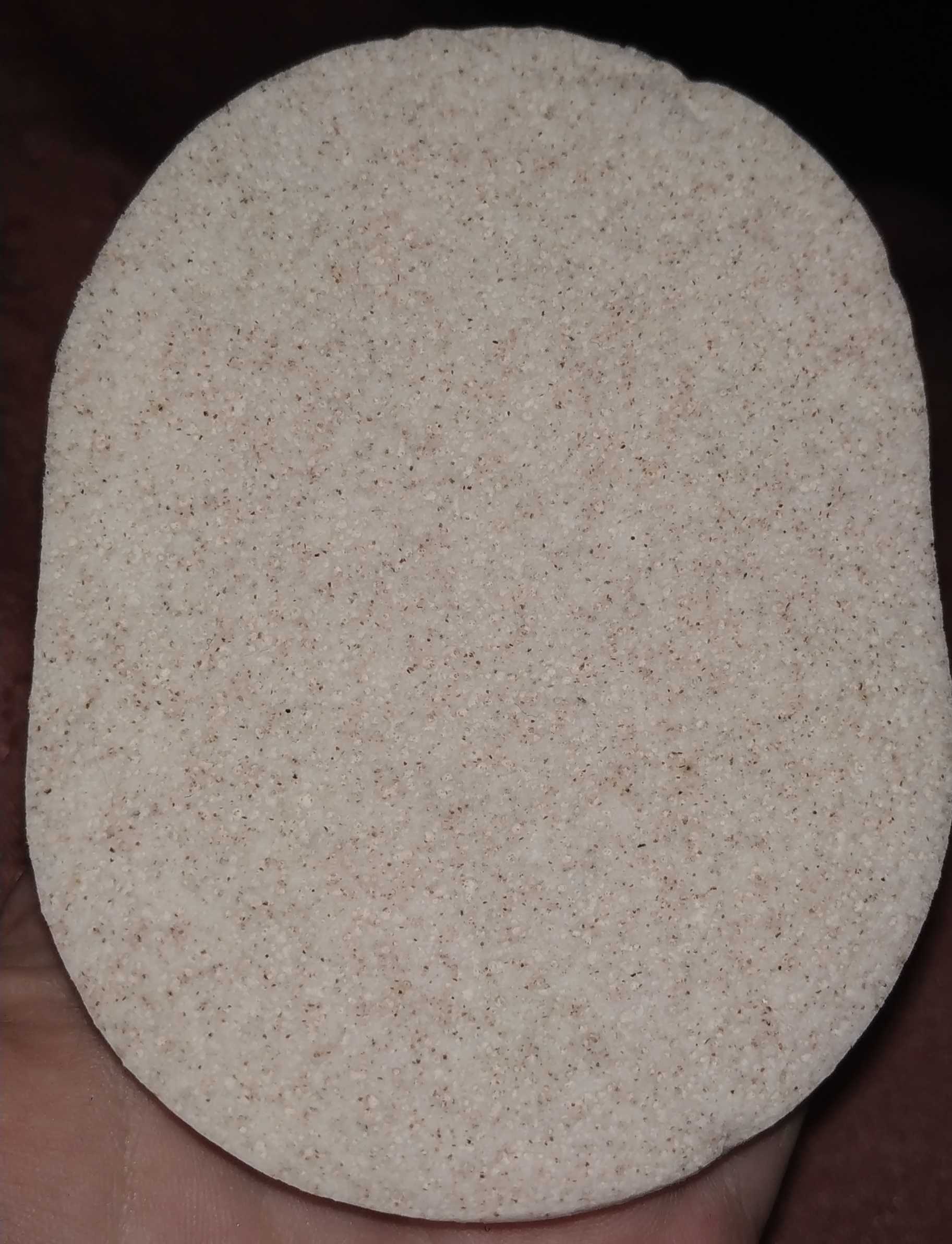 Фотография покупателя товара Спонж для умывания «Умывашка», 11 × 8,7 × 2 см, цвет бежевый
