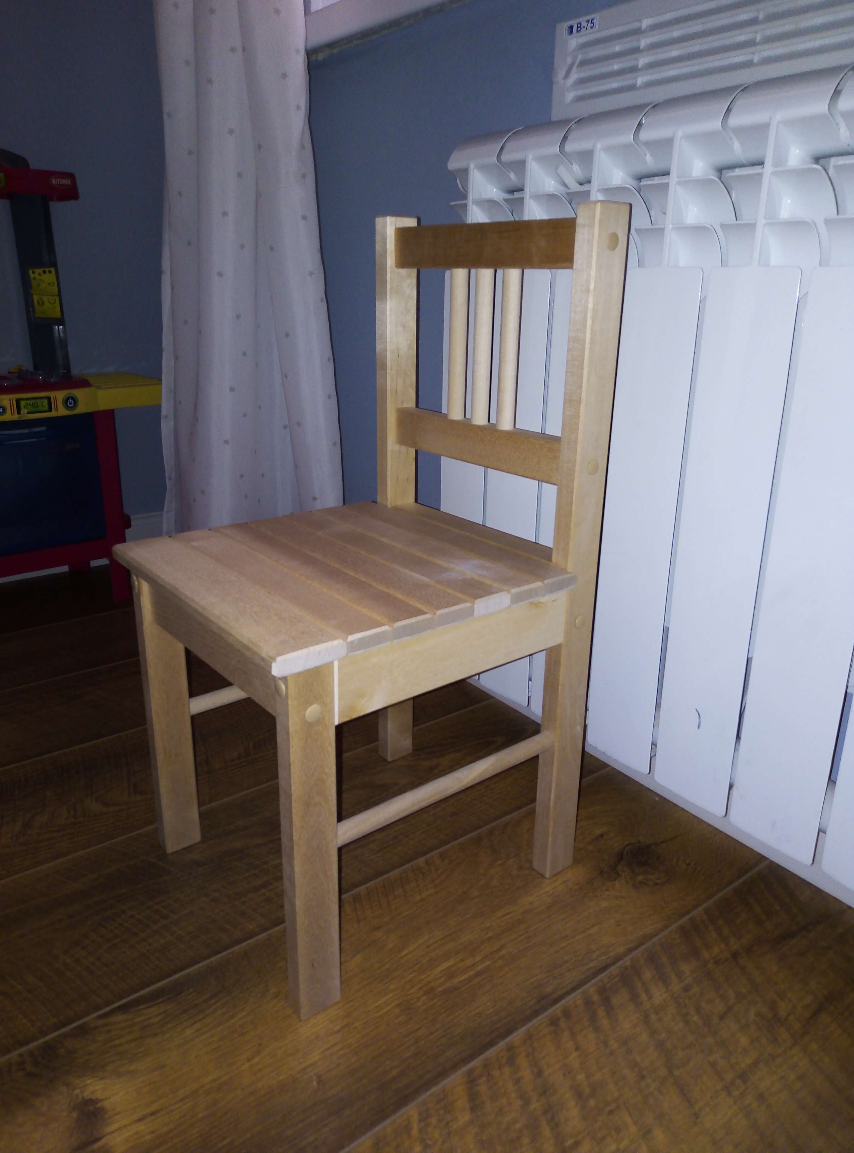 Фотография покупателя товара Детский стул «Колибри», высота до сиденья 29 см, цвет натуральный - Фото 11